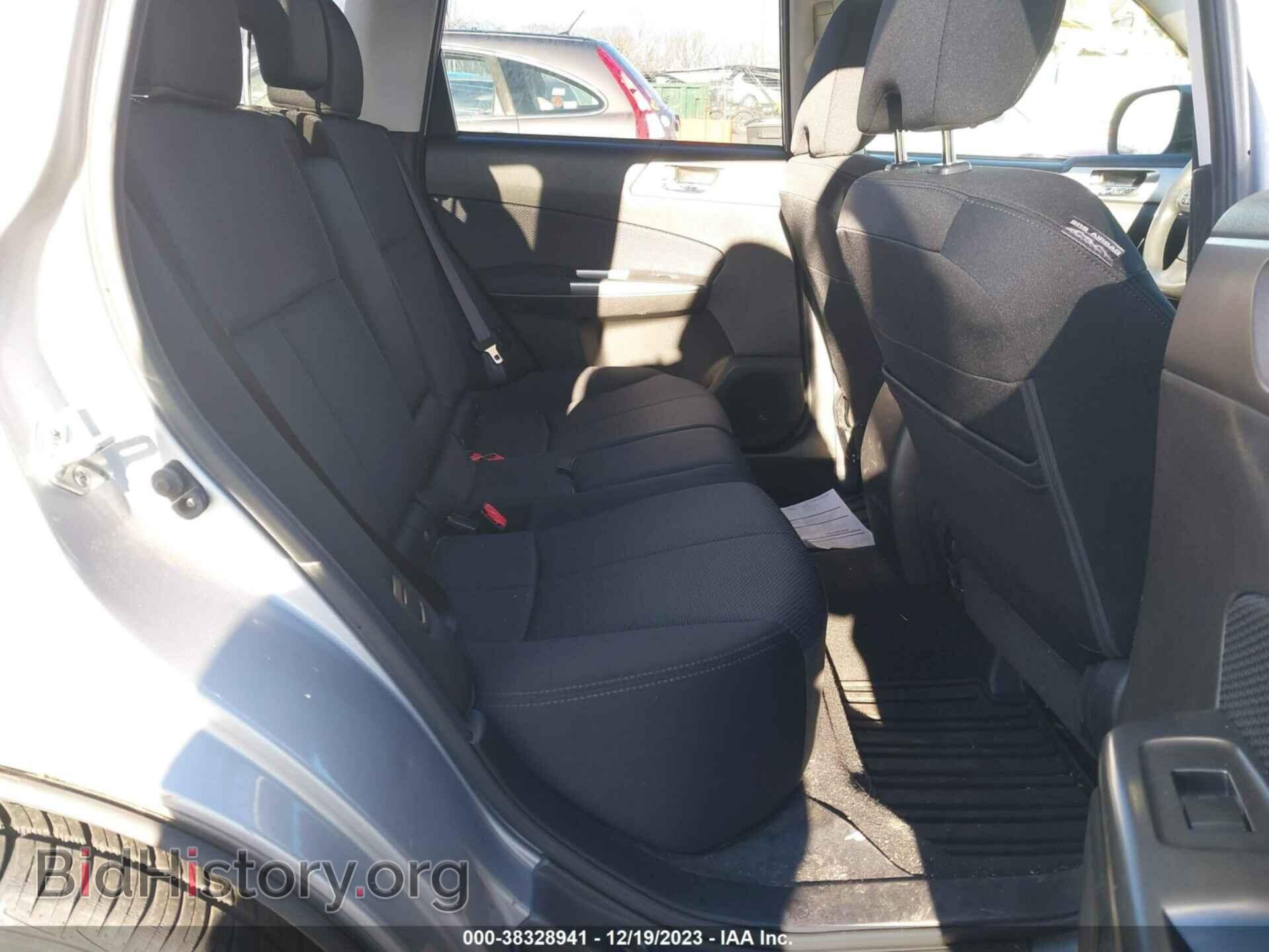 2012 SUBARU FORESTER - VIN: JF2SHADC3CH448106 - Фото 8