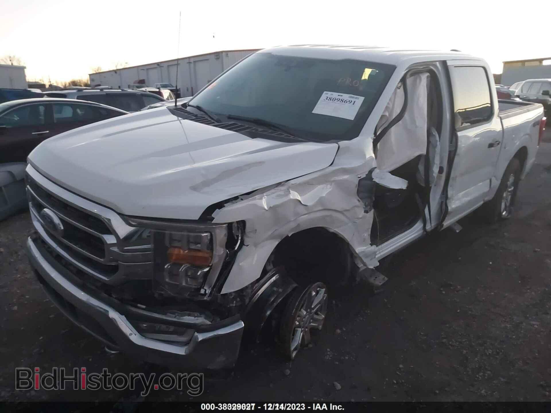 2021 FORD F-150 - VIN: 1FTEW1EP0MFB67574 - Фото 2