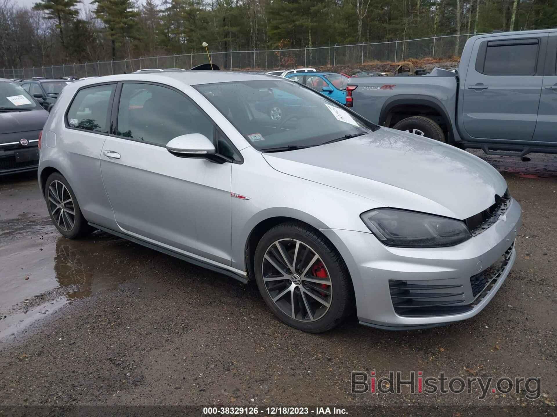 Photo 3VWYT7AU7FM056072 - VOLKSWAGEN GOLF GTI 2015