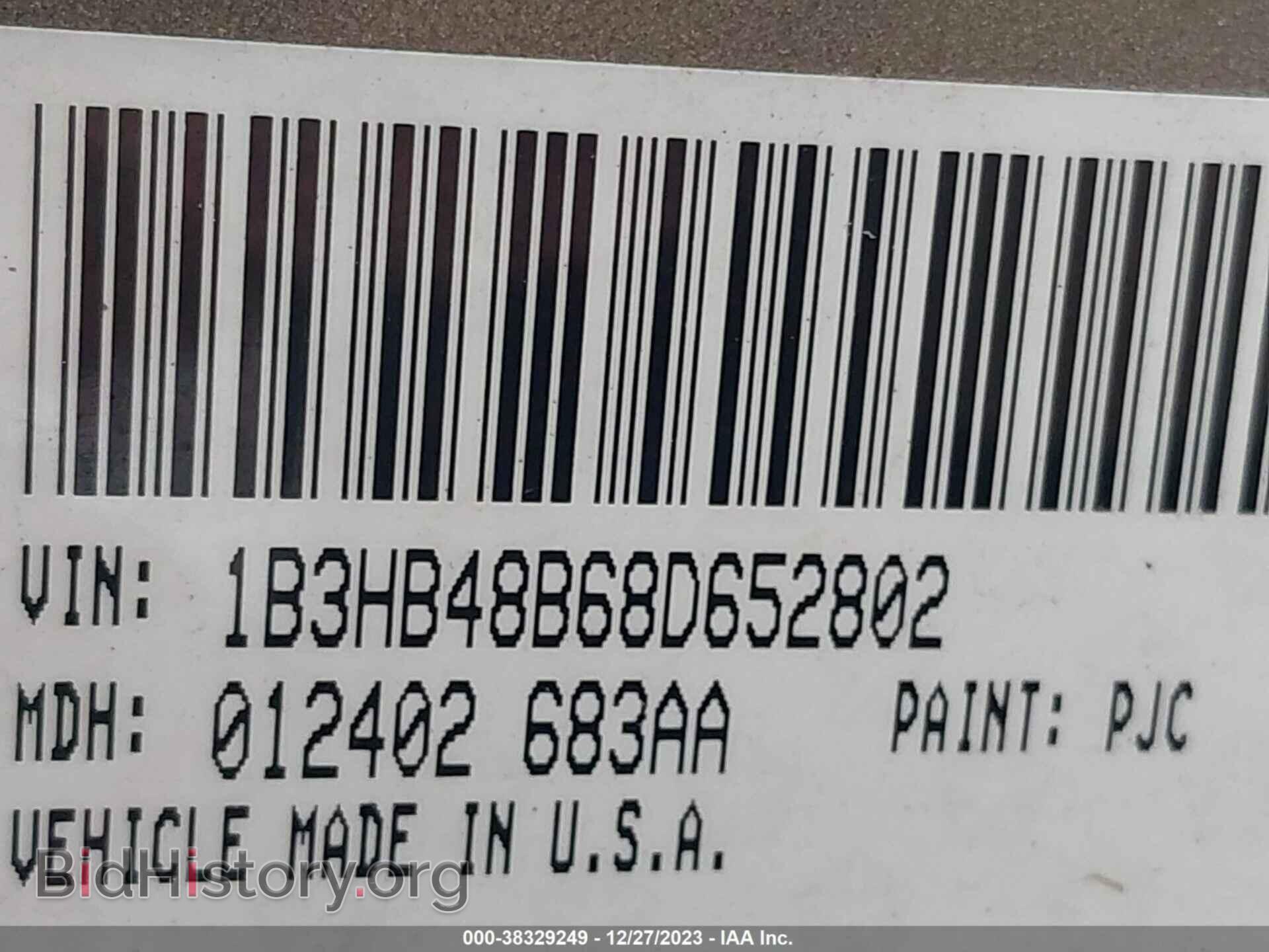 2008 DODGE CALIBER - VIN: 1B3HB48B68D652802 - Photo 9