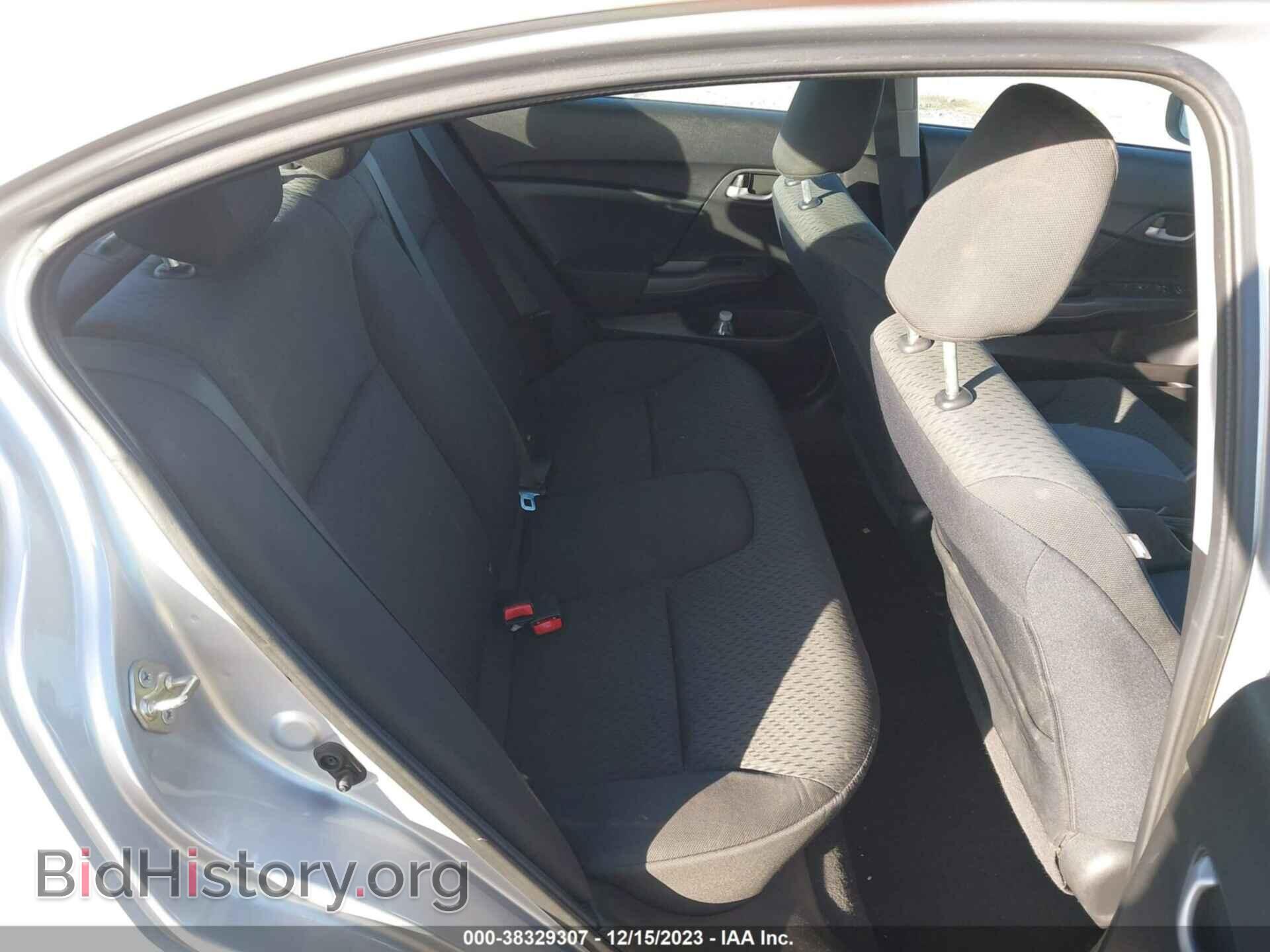 2015 HONDA CIVIC - VIN: 19XFB2F71FE214659 - Photo 8