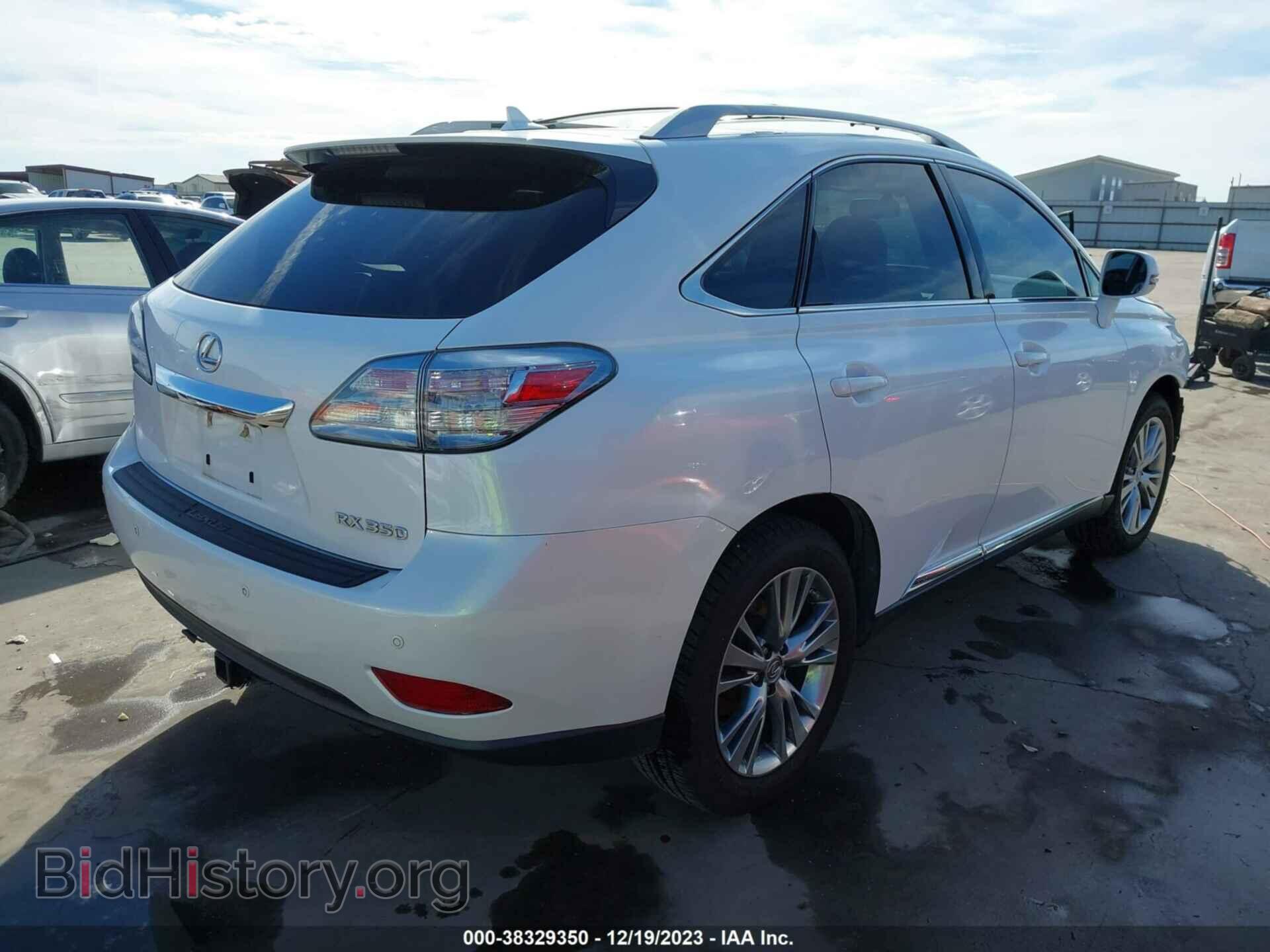 2011 LEXUS RX 350 - VIN: 2T2ZK1BA7BC049701 - Фото 4