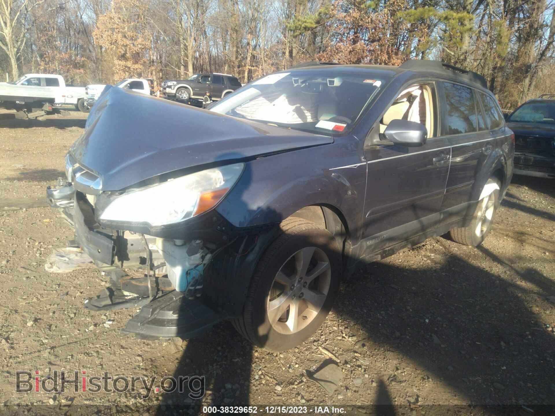 2014 SUBARU OUTBACK - VIN: 4S4BRBNC4E3225665 - Фото 2