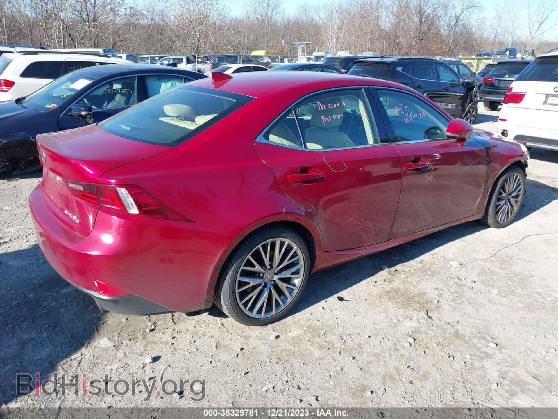 2014 LEXUS IS 250 - VIN: JTHCF1D27E5007260 - Фото 4