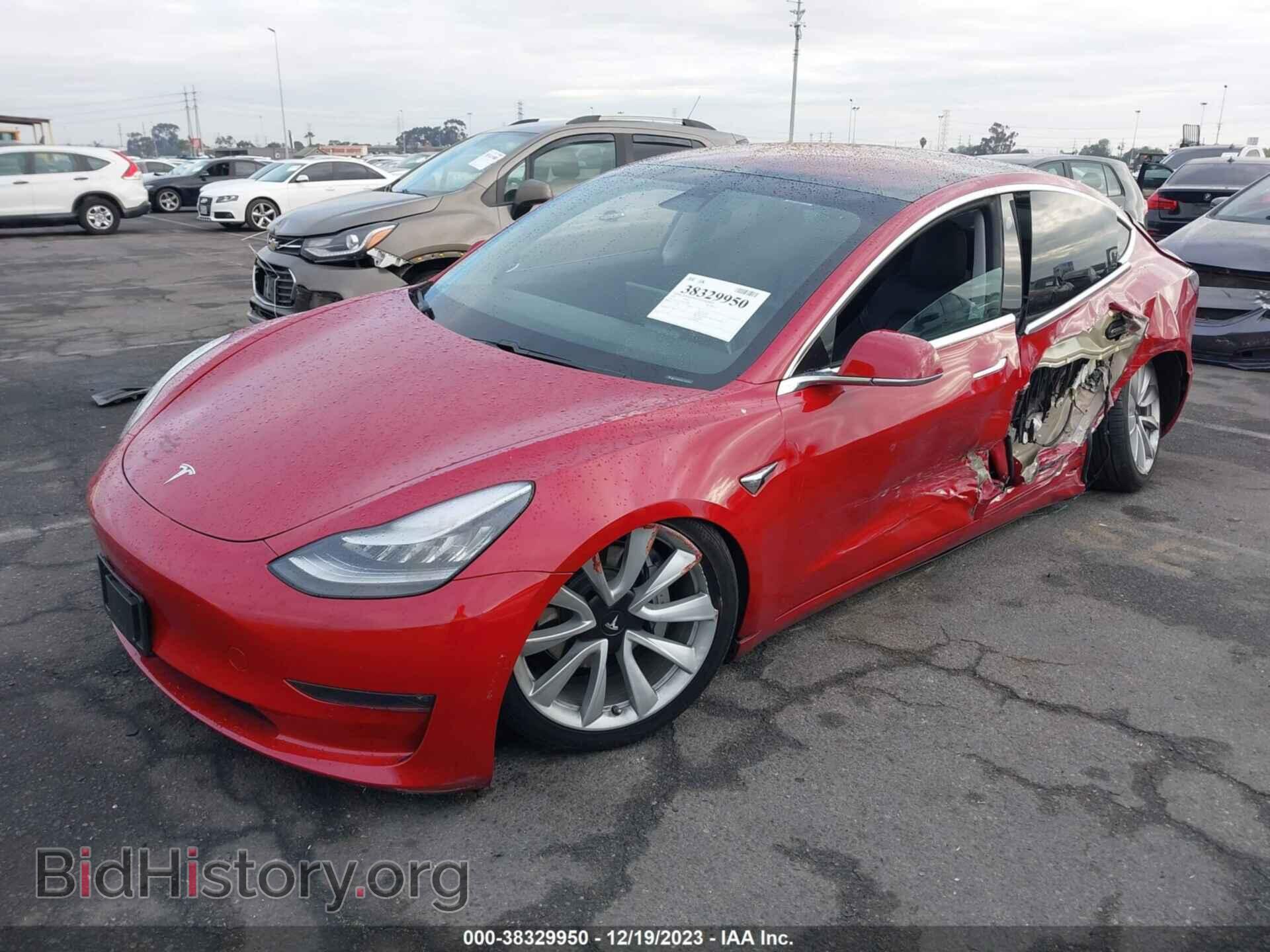 2018 TESLA MODEL 3 - VIN: 5YJ3E1EA9JF155008 - Фото 2