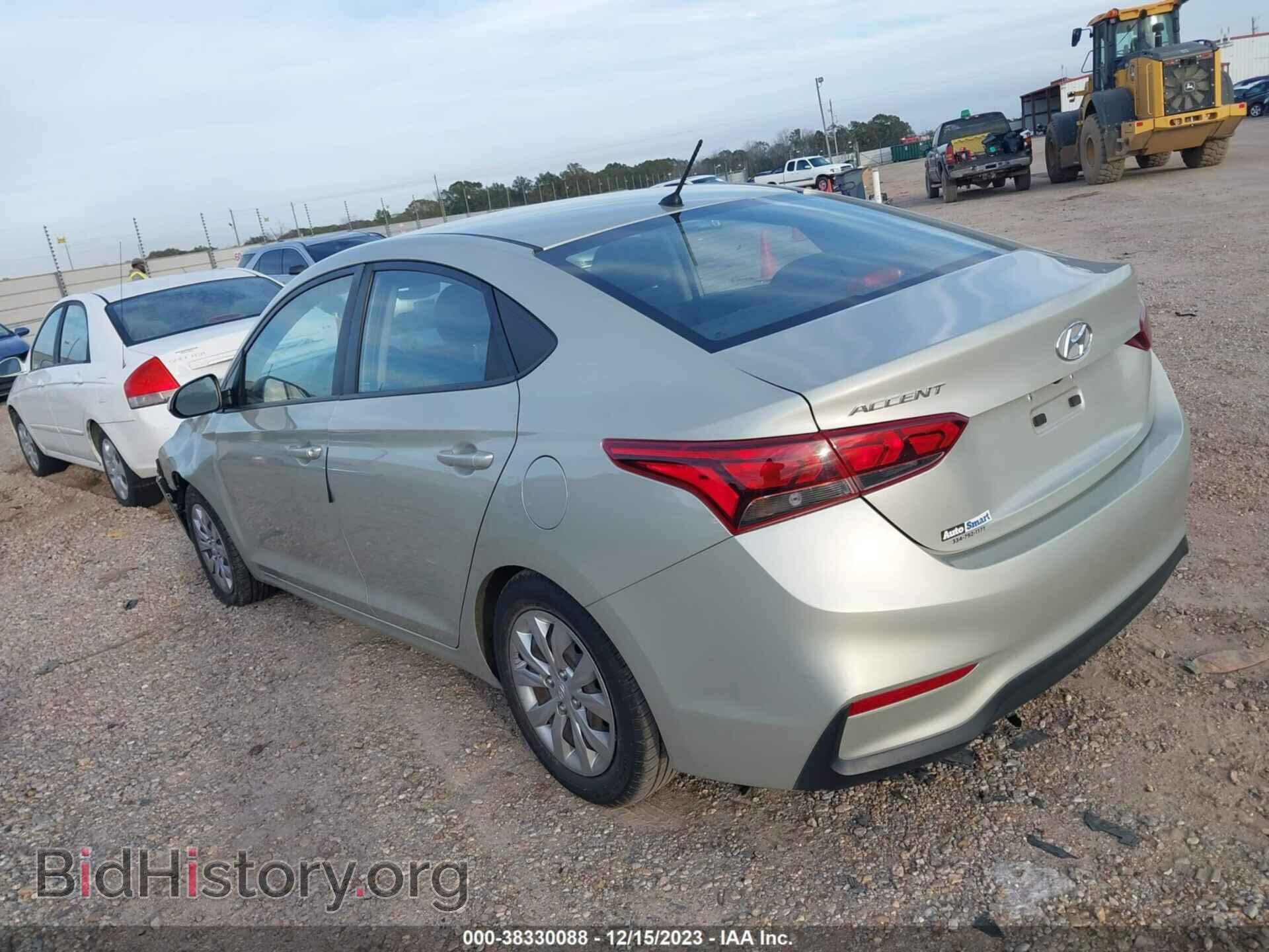 2018 HYUNDAI ACCENT - VIN: 3KPC24A39JE020635 - Фото 3