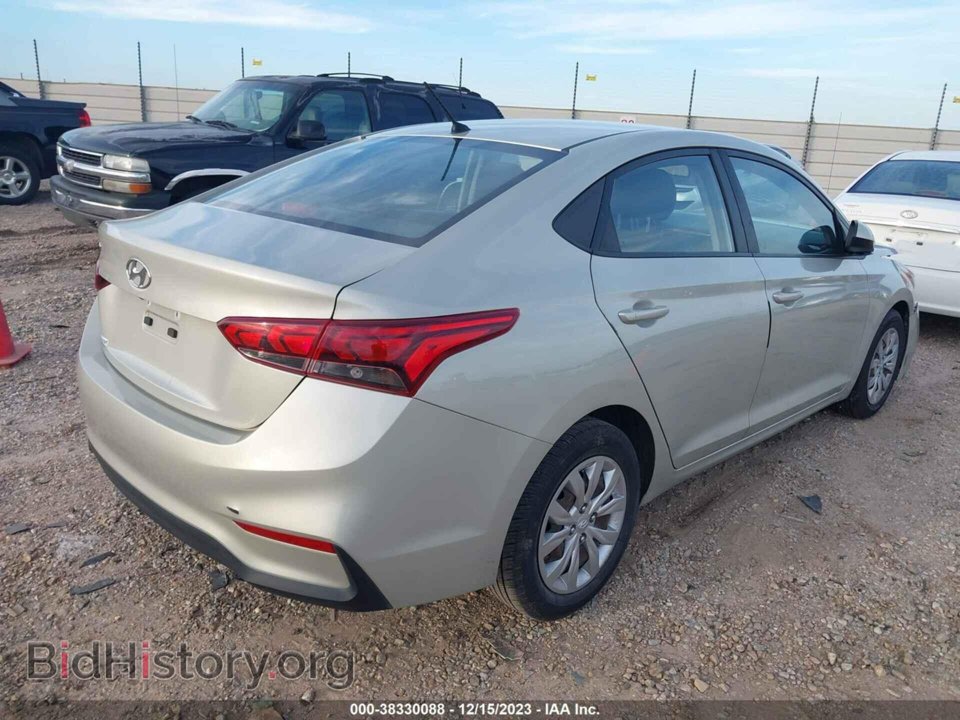 2018 HYUNDAI ACCENT - VIN: 3KPC24A39JE020635 - Фото 4