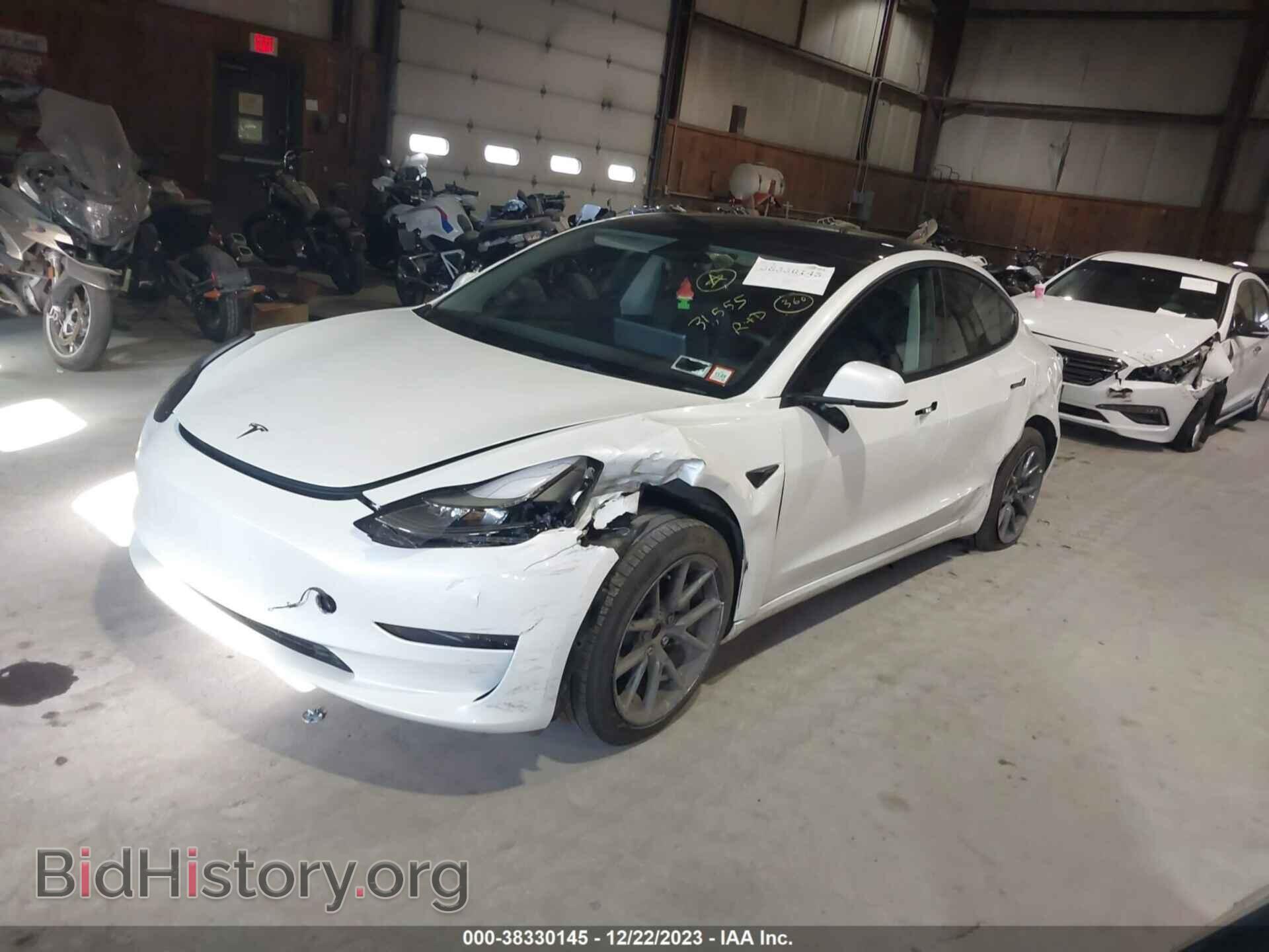 2023 TESLA MODEL 3 - VIN: 5YJ3E1EA1PF400280 - Фото 2