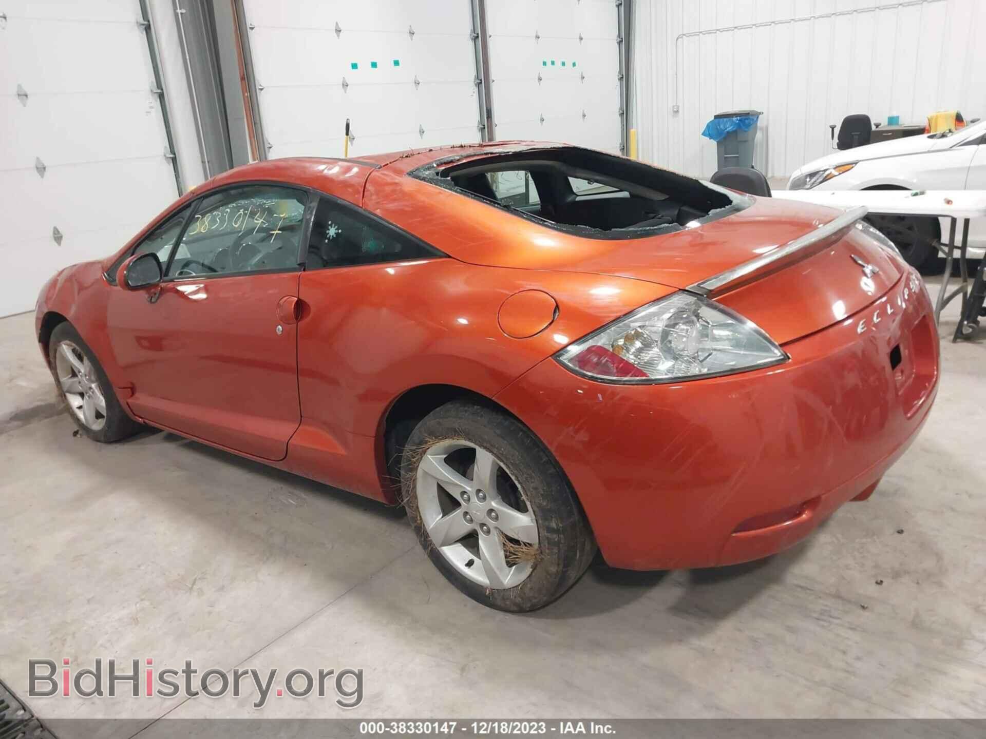 2007 MITSUBISHI ECLIPSE - VIN: 4A3AK24F47E070300 - Фото 3