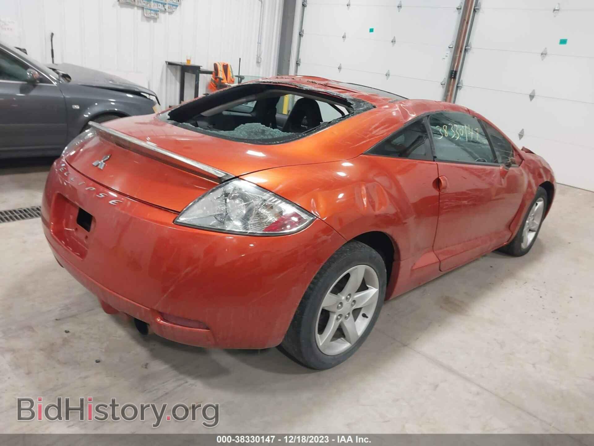 2007 MITSUBISHI ECLIPSE - VIN: 4A3AK24F47E070300 - Фото 4