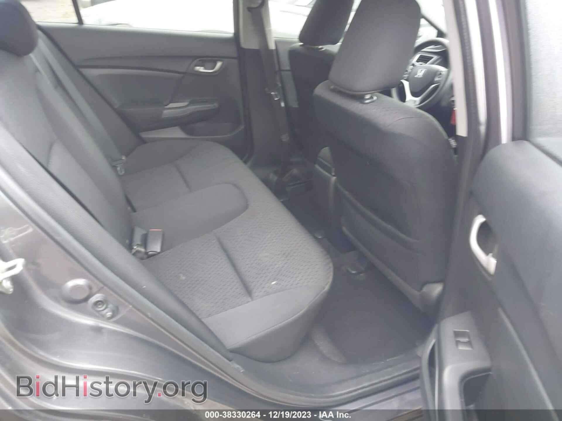 2014 HONDA CIVIC - VIN: 19XFB2F50EE046185 - Фото 8