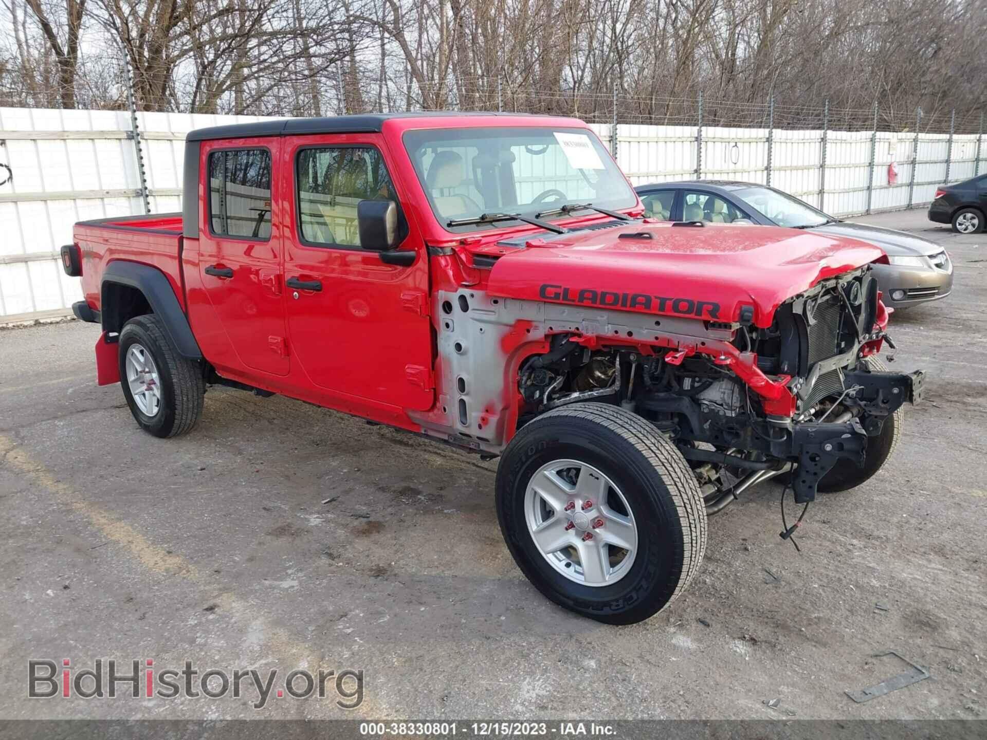 Фотография 1C6HJTAG6LL108470 - JEEP GLADIATOR 2020