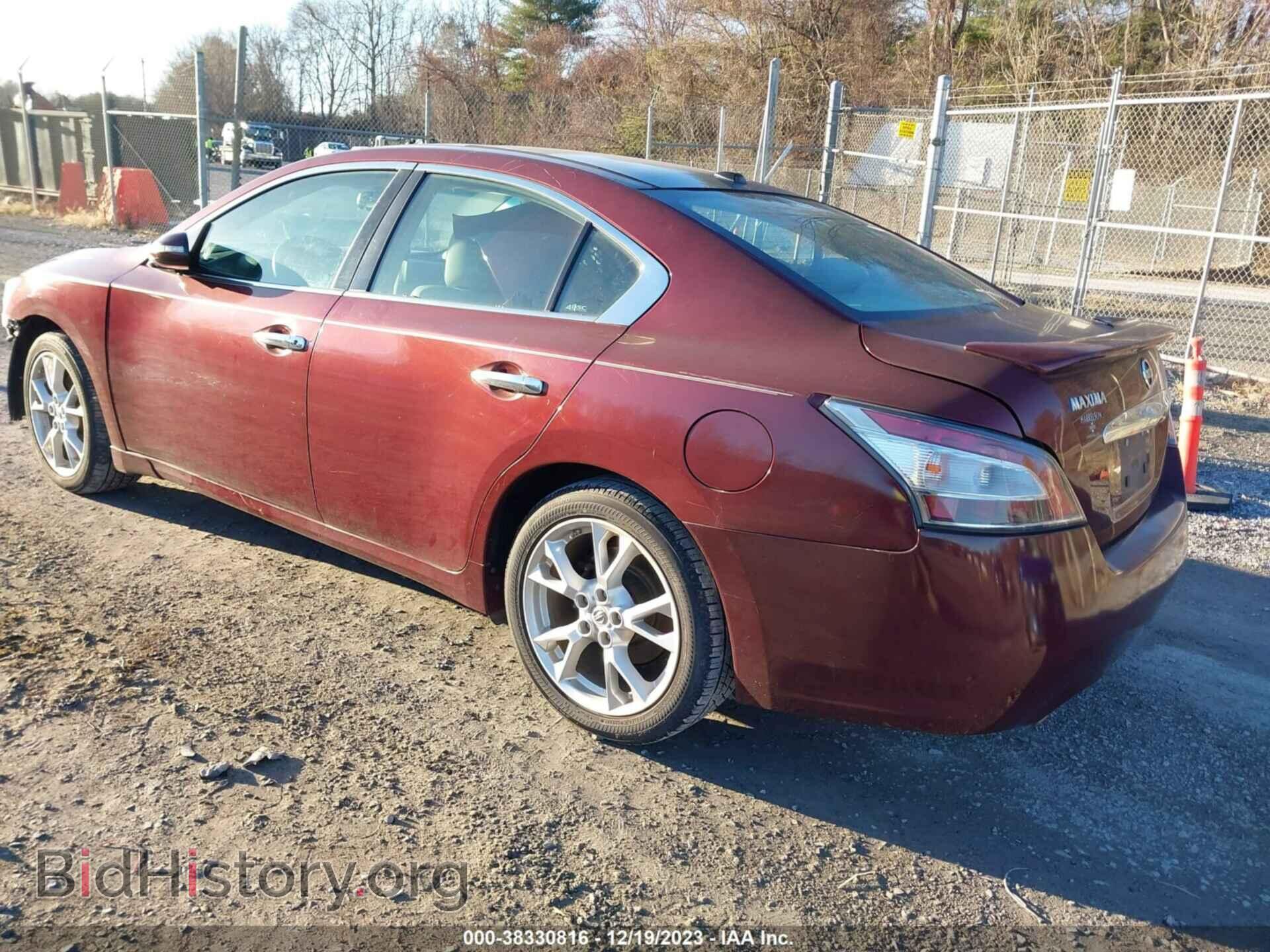 2012 NISSAN MAXIMA - VIN: 1N4AA5AP9CC821553 - Фото 3