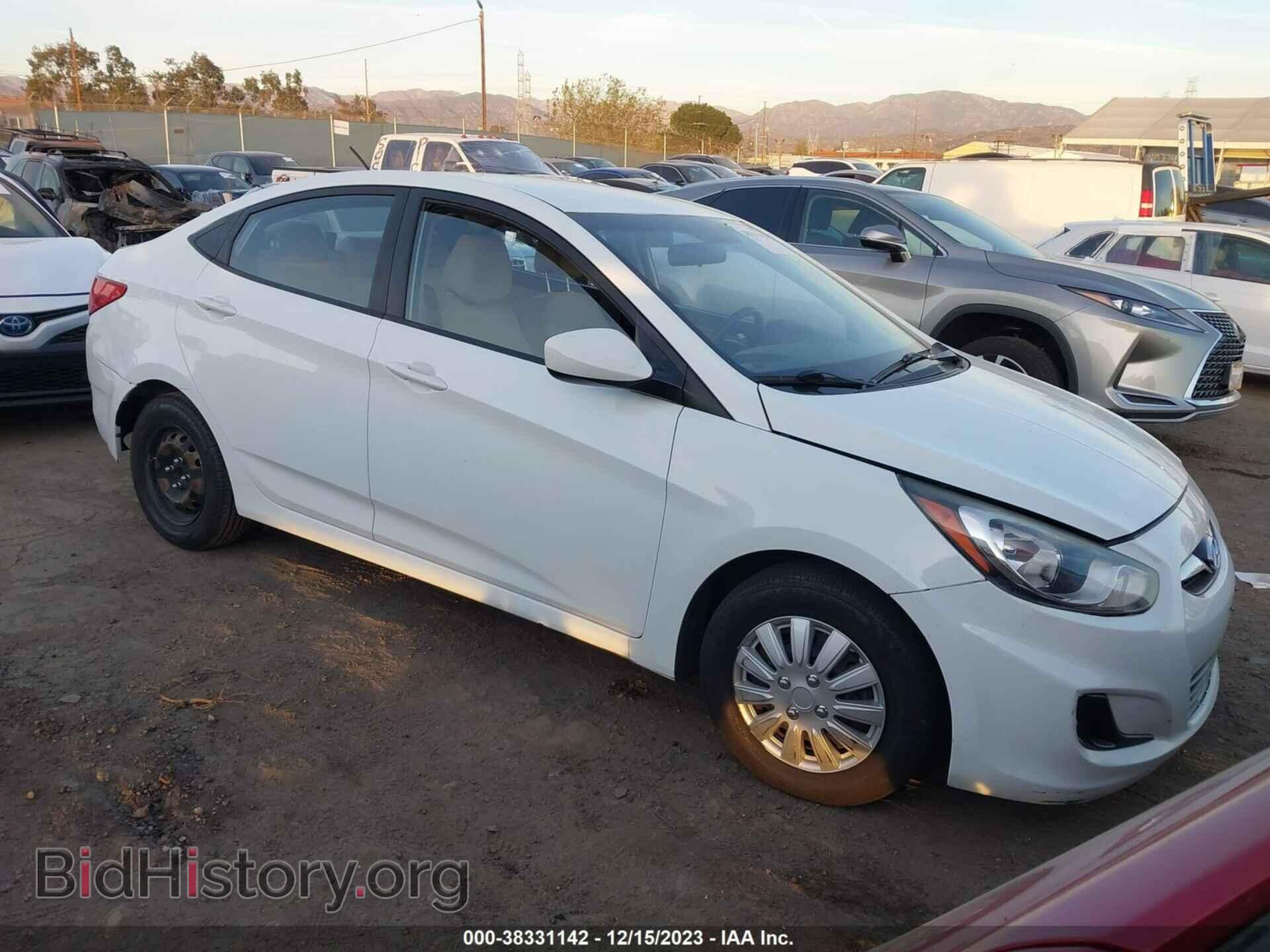 Фотография KMHCT4AE2DU388994 - HYUNDAI ACCENT 2013