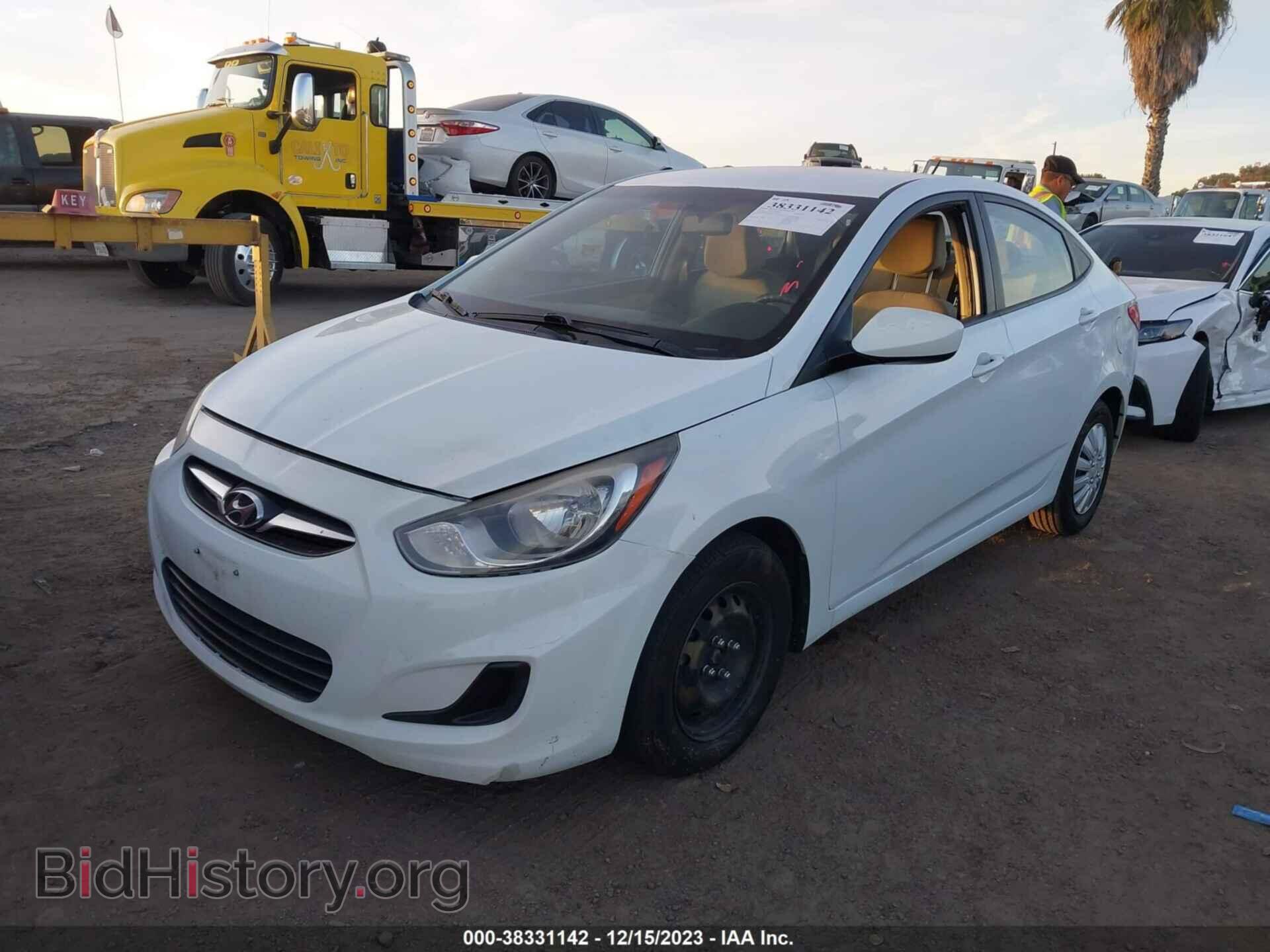 2013 HYUNDAI ACCENT - VIN: KMHCT4AE2DU388994 - Фото 2