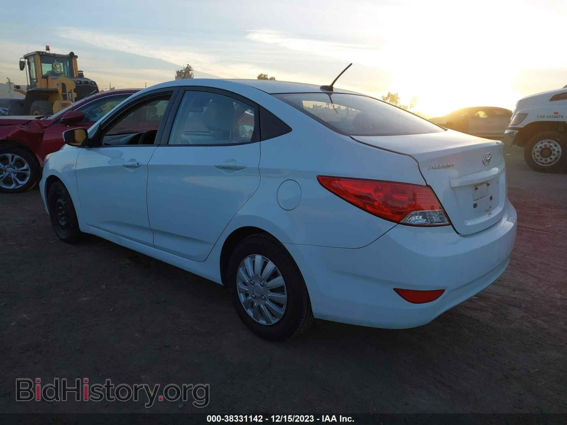 2013 HYUNDAI ACCENT - VIN: KMHCT4AE2DU388994 - Фото 3