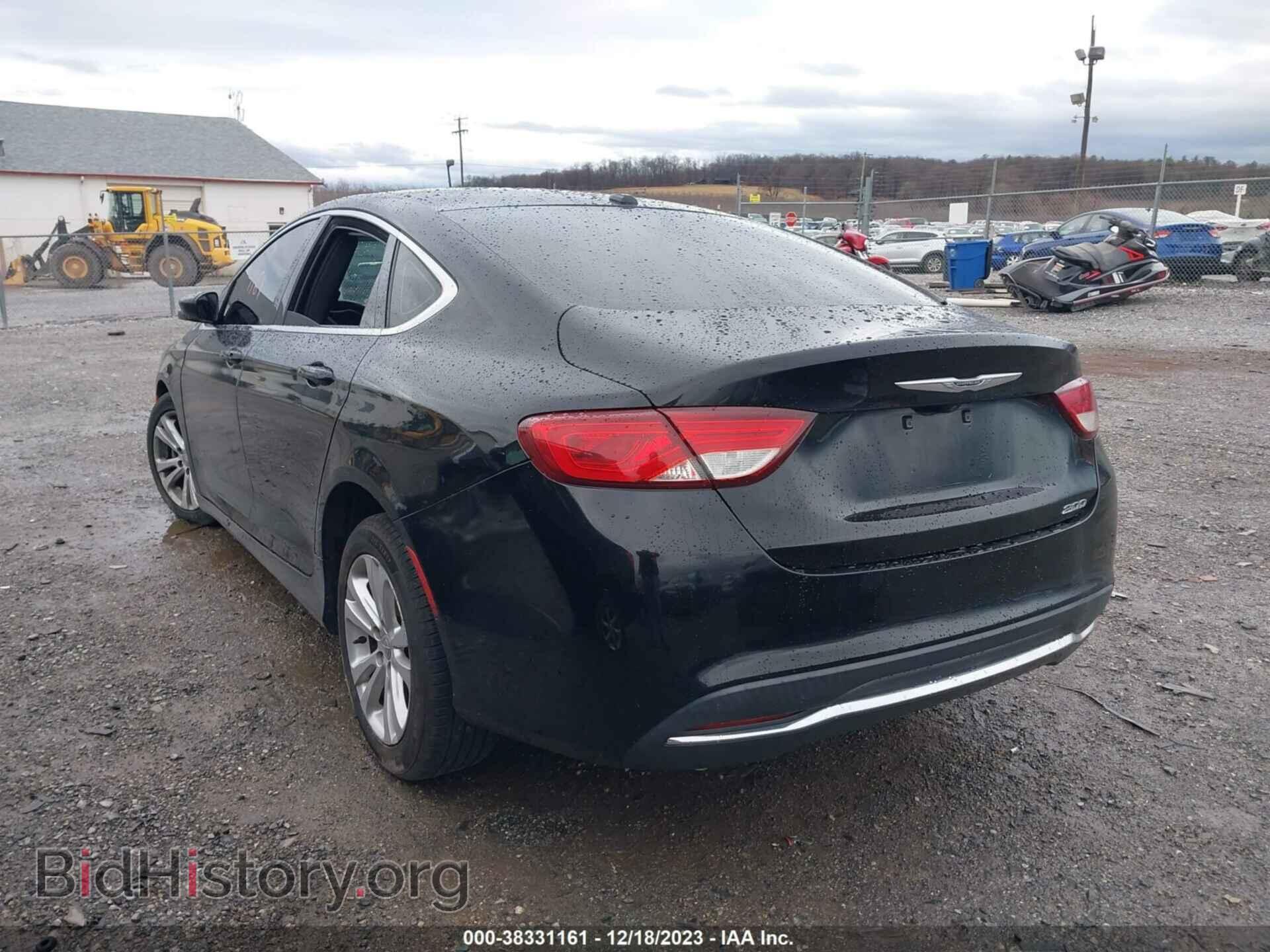 2015 CHRYSLER 200 - VIN: 1C3CCCAB6FN695462 - Фото 3