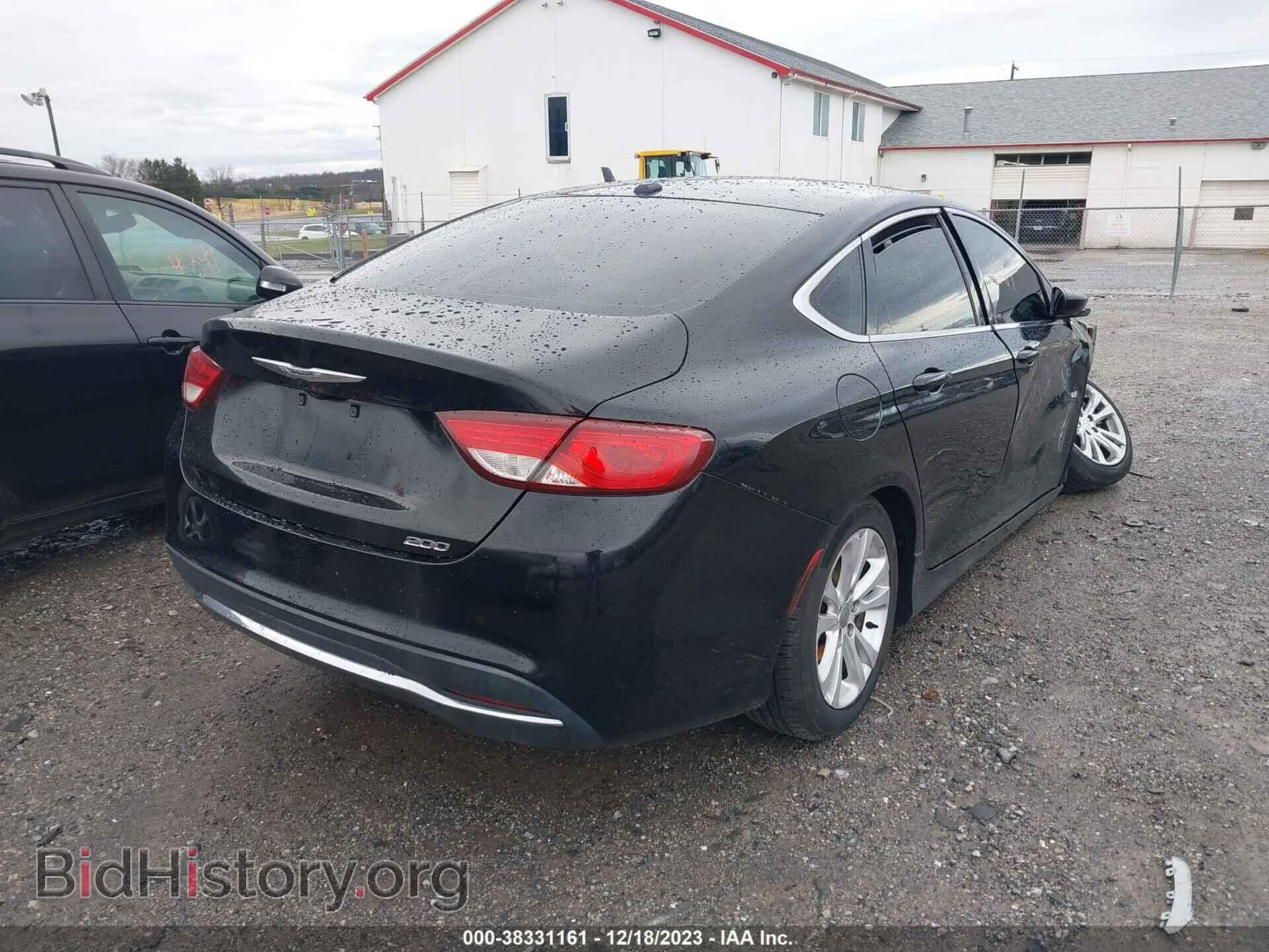 2015 CHRYSLER 200 - VIN: 1C3CCCAB6FN695462 - Фото 4