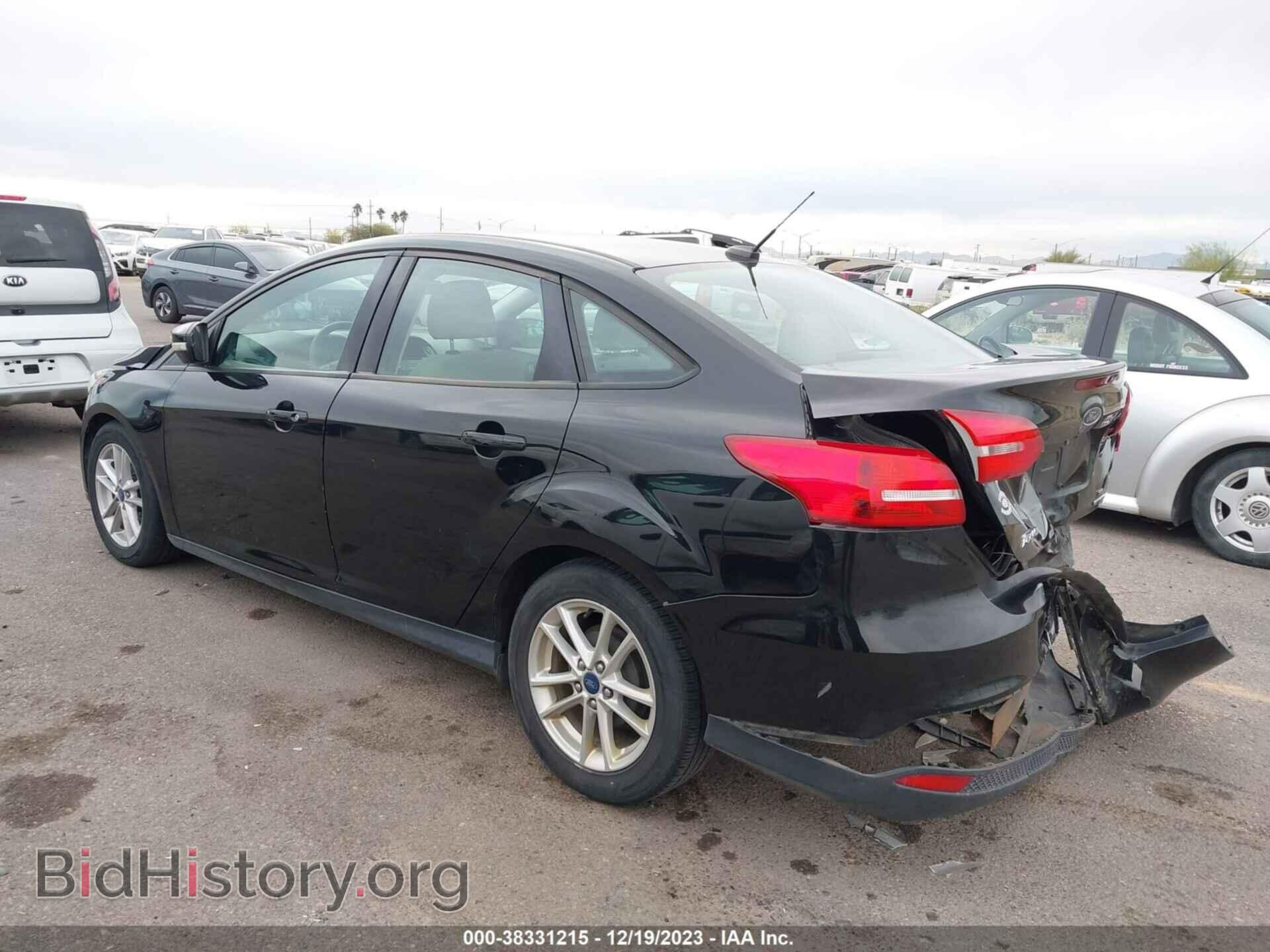 2016 FORD FOCUS - VIN: 1FADP3F23GL383745 - Фото 3