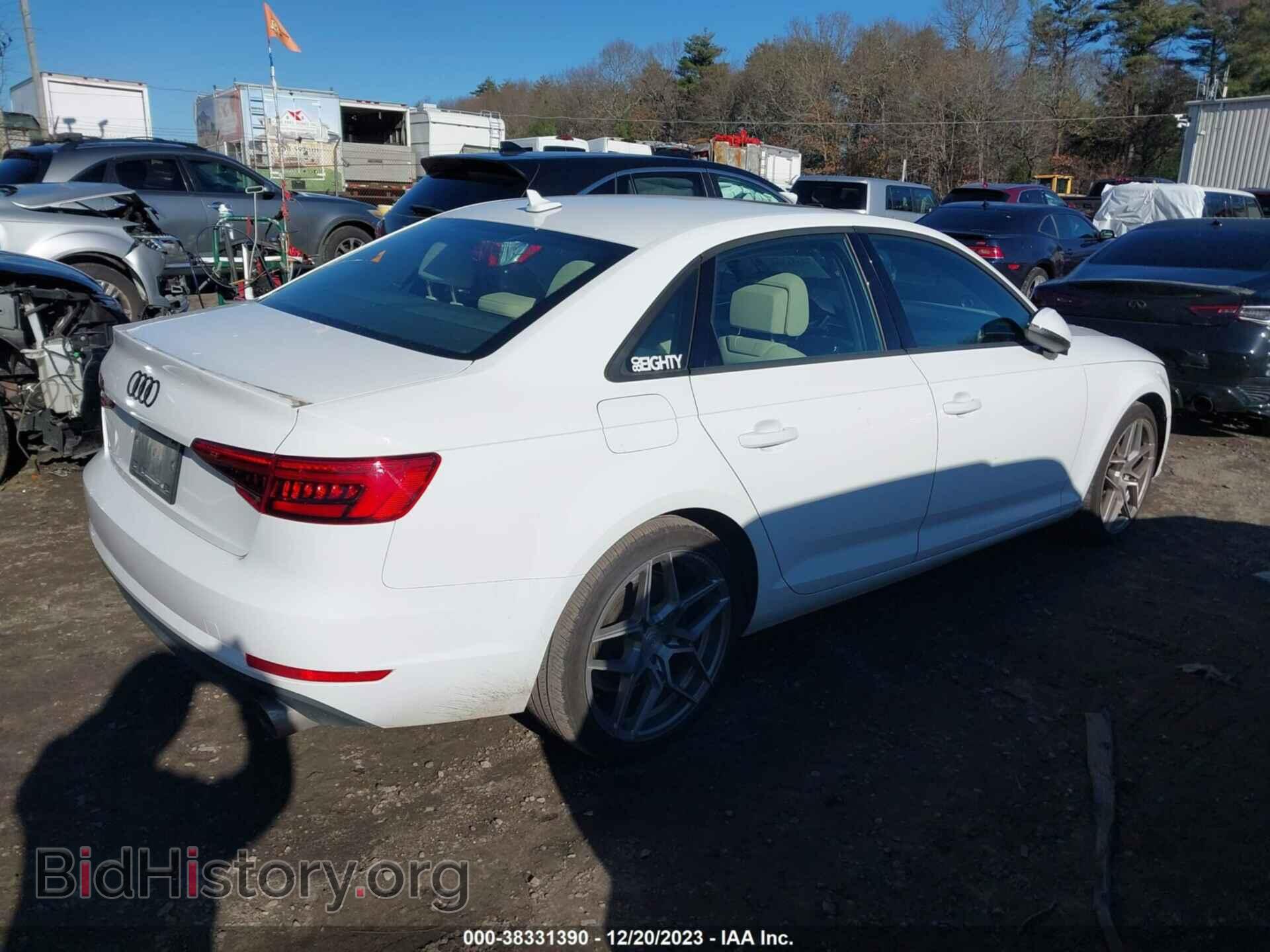 2017 AUDI A4 - VIN: WAUGMAF47HN043751 - Фото 4