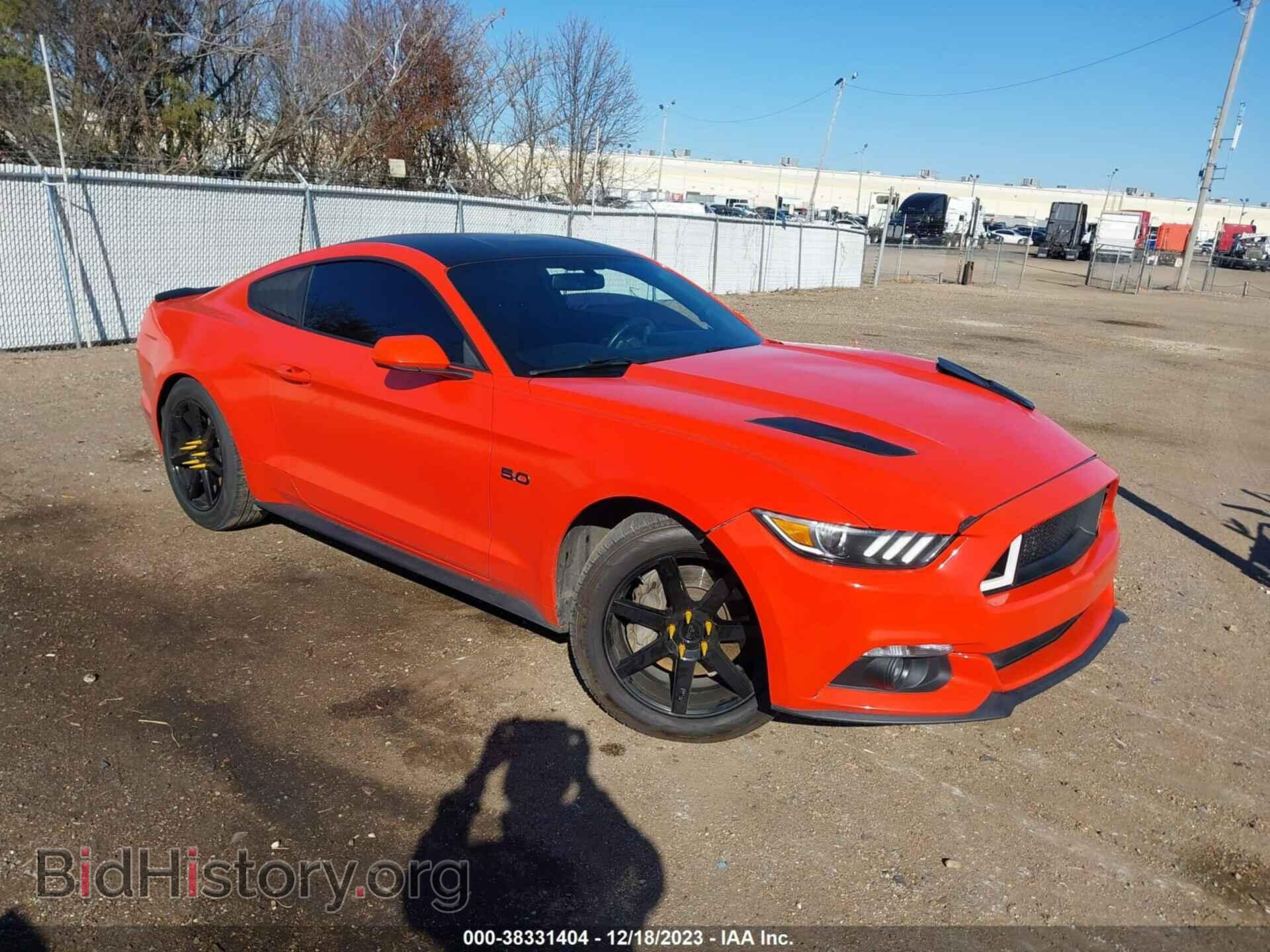 Фотография 1FA6P8CF3G5224810 - FORD MUSTANG 2016