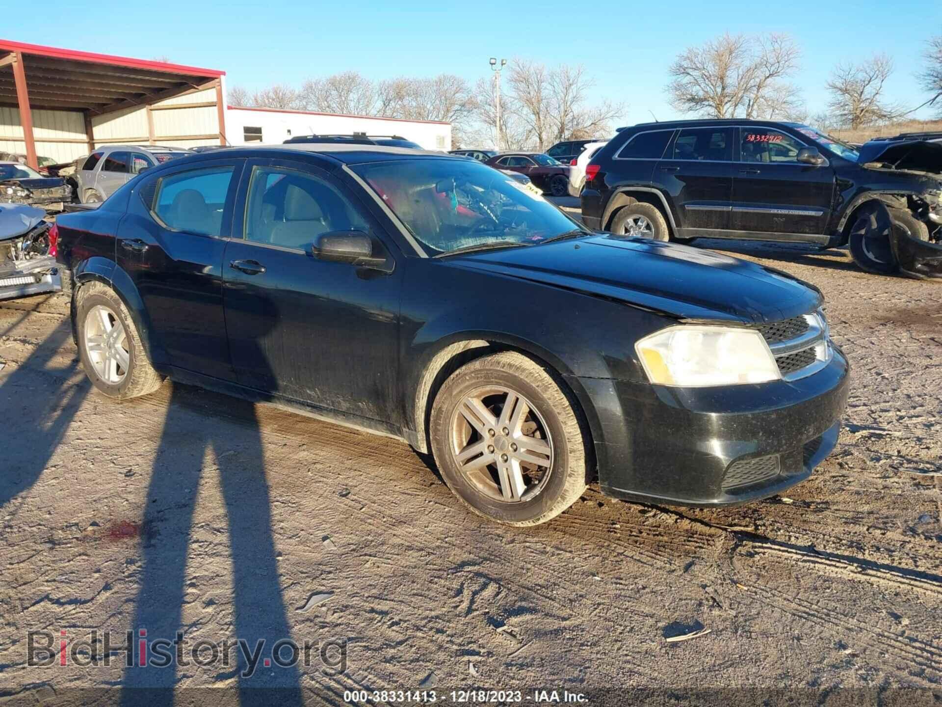 Фотография 1C3CDZCB2CN258602 - DODGE AVENGER 2012