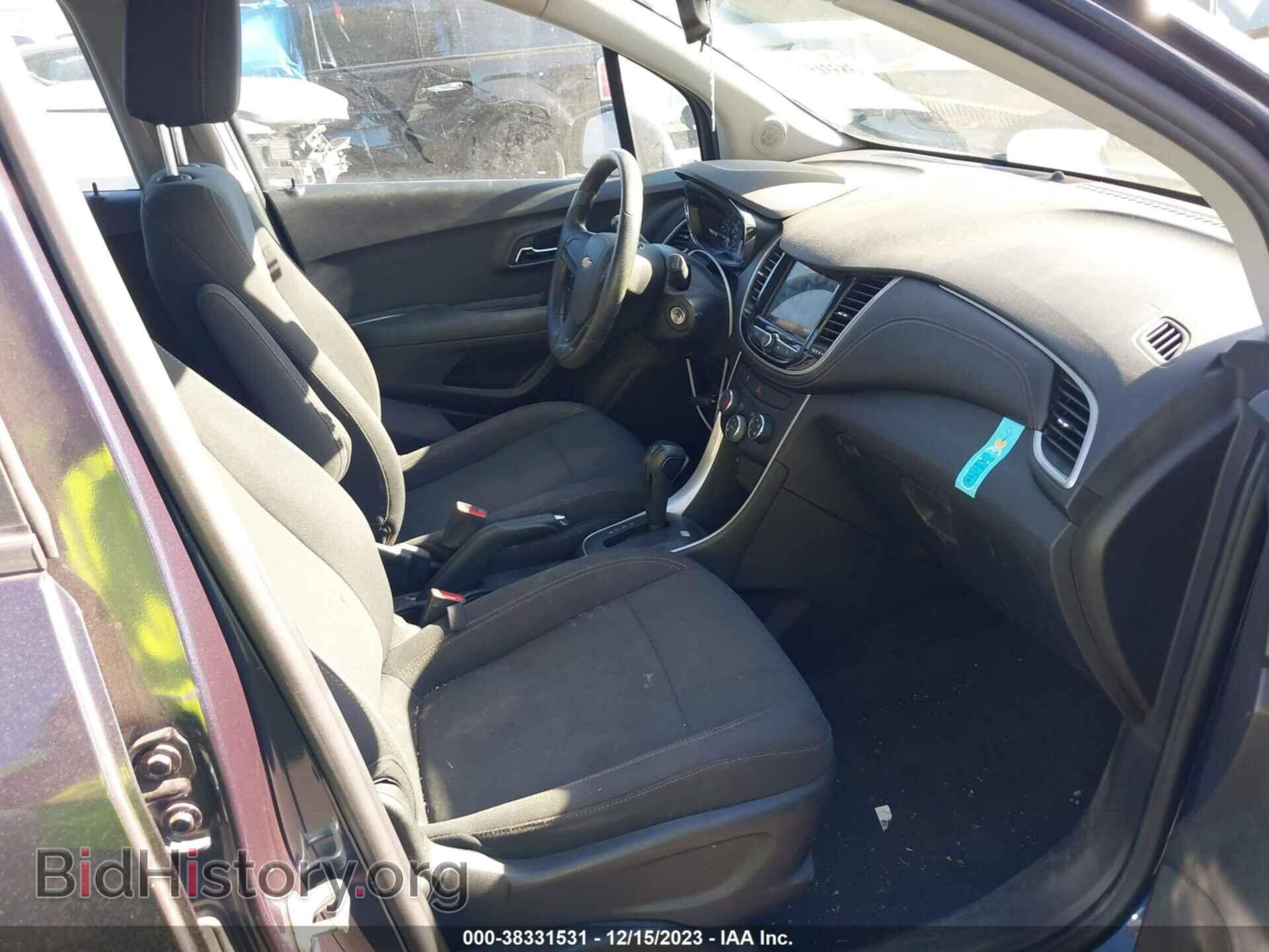 2019 CHEVROLET TRAX - VIN: 3GNCJKSB3KL324464 - Фото 5