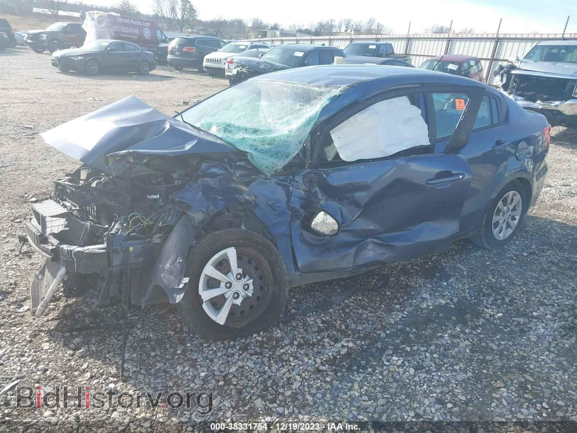 2016 KIA RIO - VIN: KNADM4A3XG6690432 - Фото 2