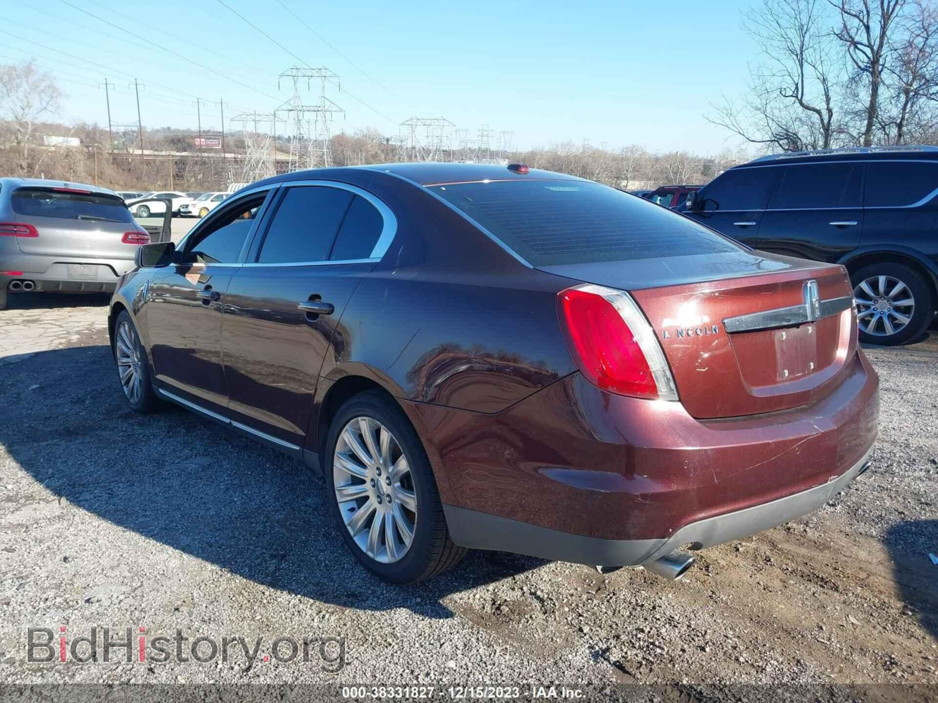 2009 LINCOLN MKS - VIN: 1LNHM94R89G628411 - Фото 3