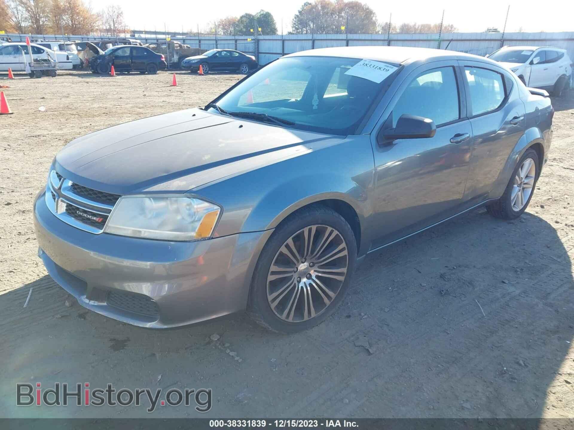 2012 DODGE AVENGER - VIN: 1C3CDZAG4CN280731 - Фото 2