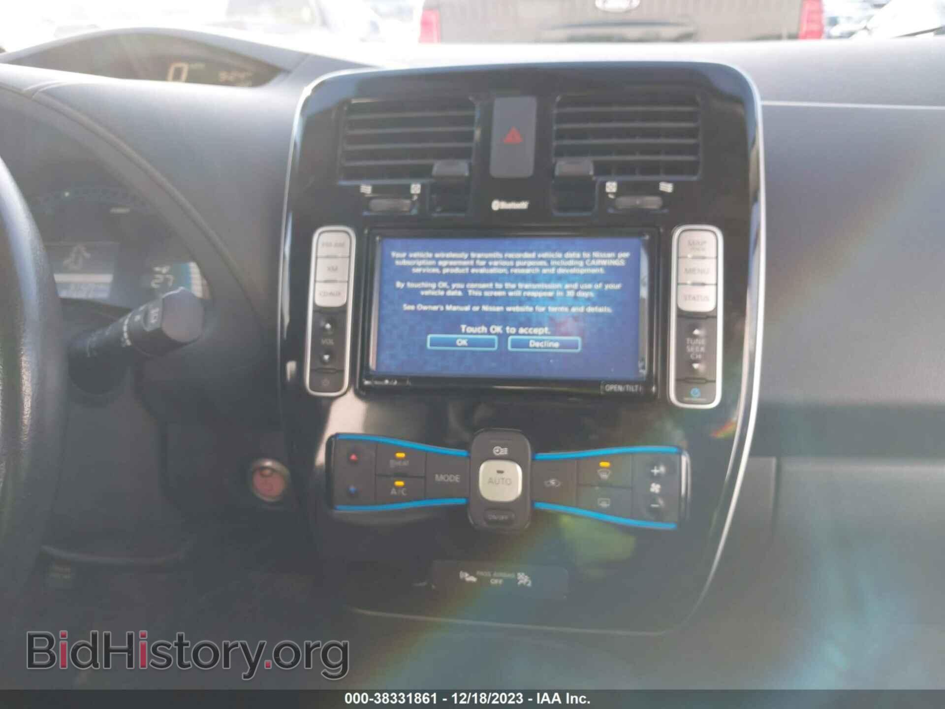 2015 NISSAN LEAF - VIN: 1N4AZ0CP9FC301558 - Фото 18