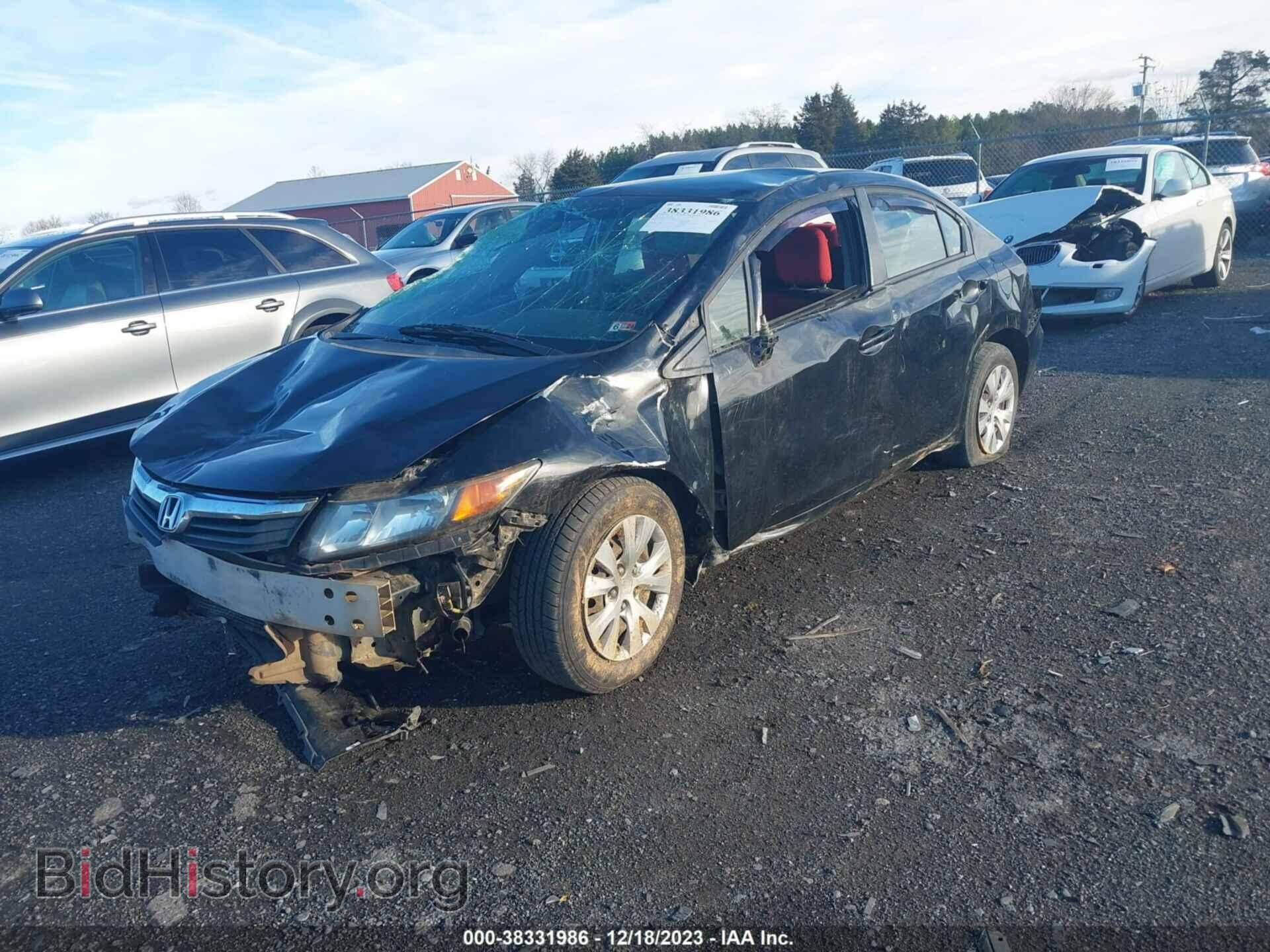 2012 HONDA CIVIC - VIN: 2HGFB2F5XCH307602 - Фото 6