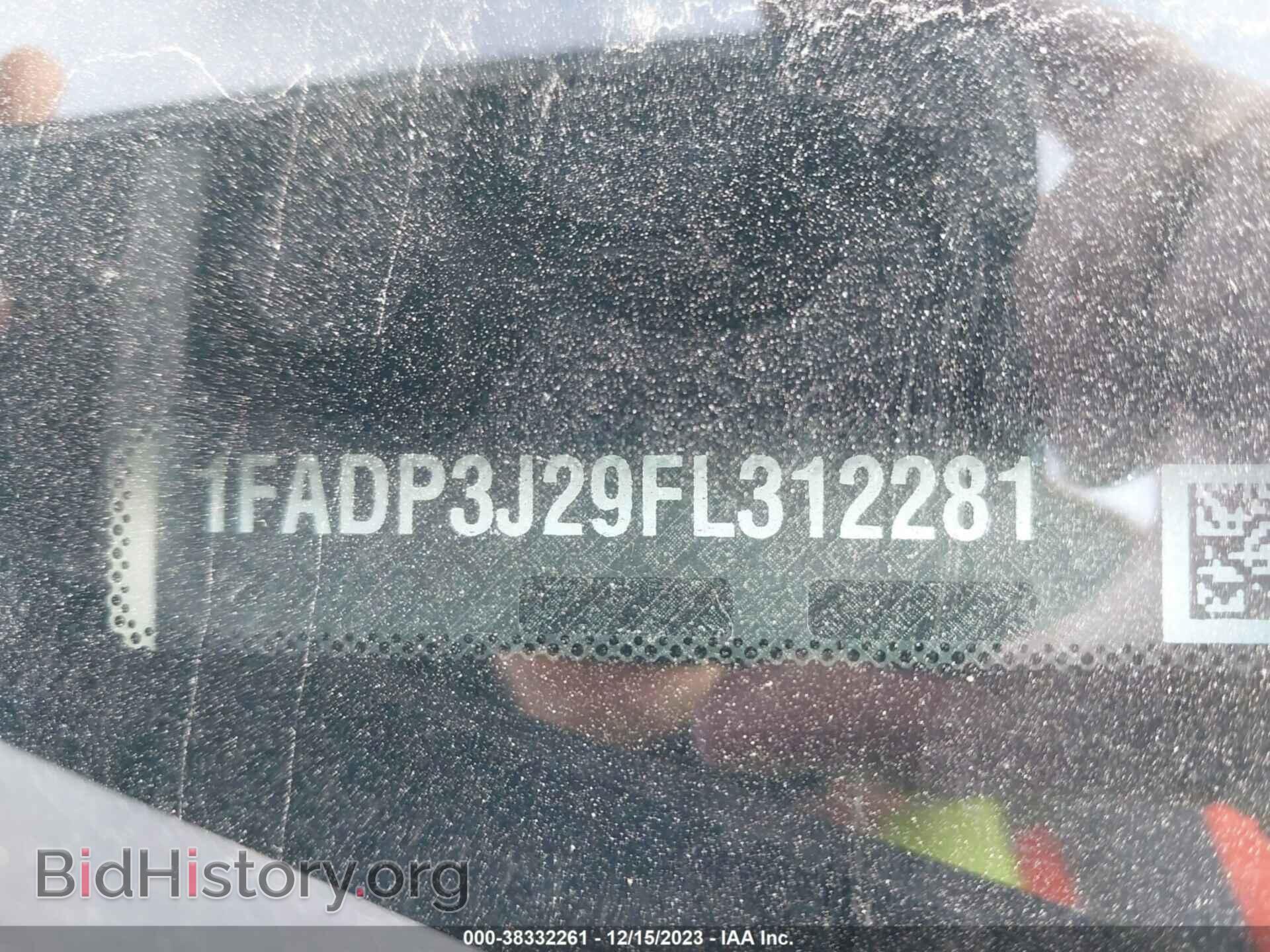 2015 FORD FOCUS - VIN: 1FADP3J29FL312281 - Фото 9