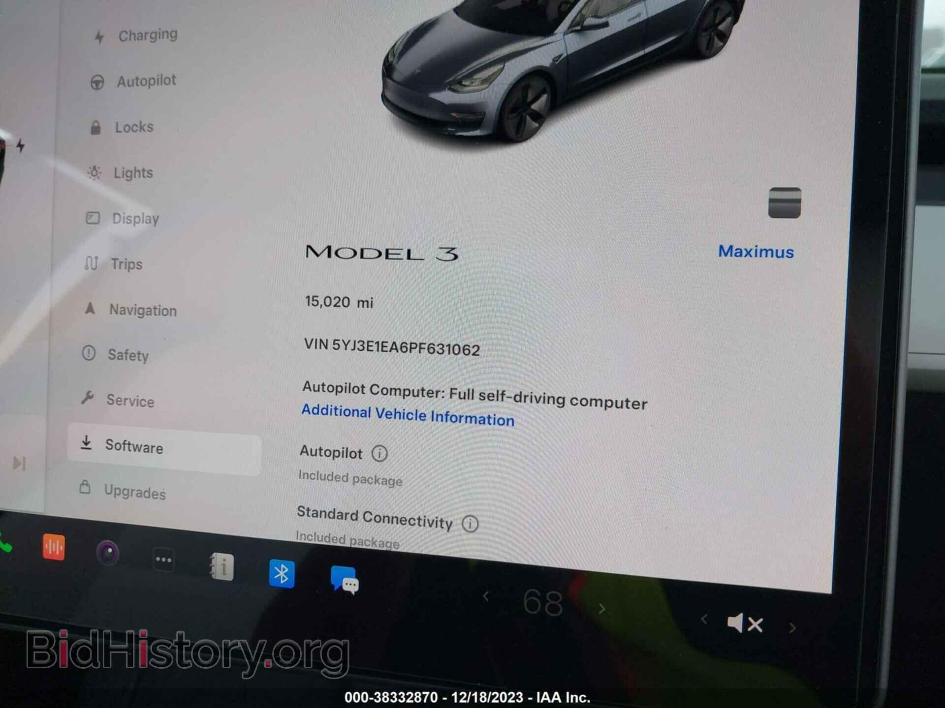 2023 TESLA MODEL 3 - VIN: 5YJ3E1EA6PF631062 - Фото 7