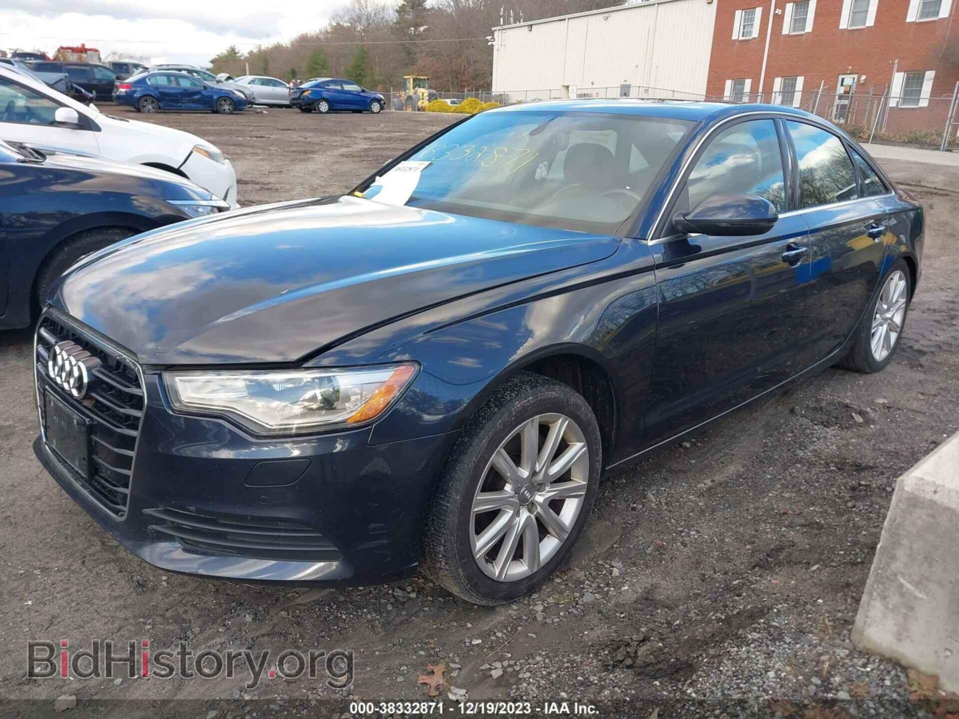 2013 AUDI A6 - VIN: WAUGFAFC6DN105460 - Фото 2