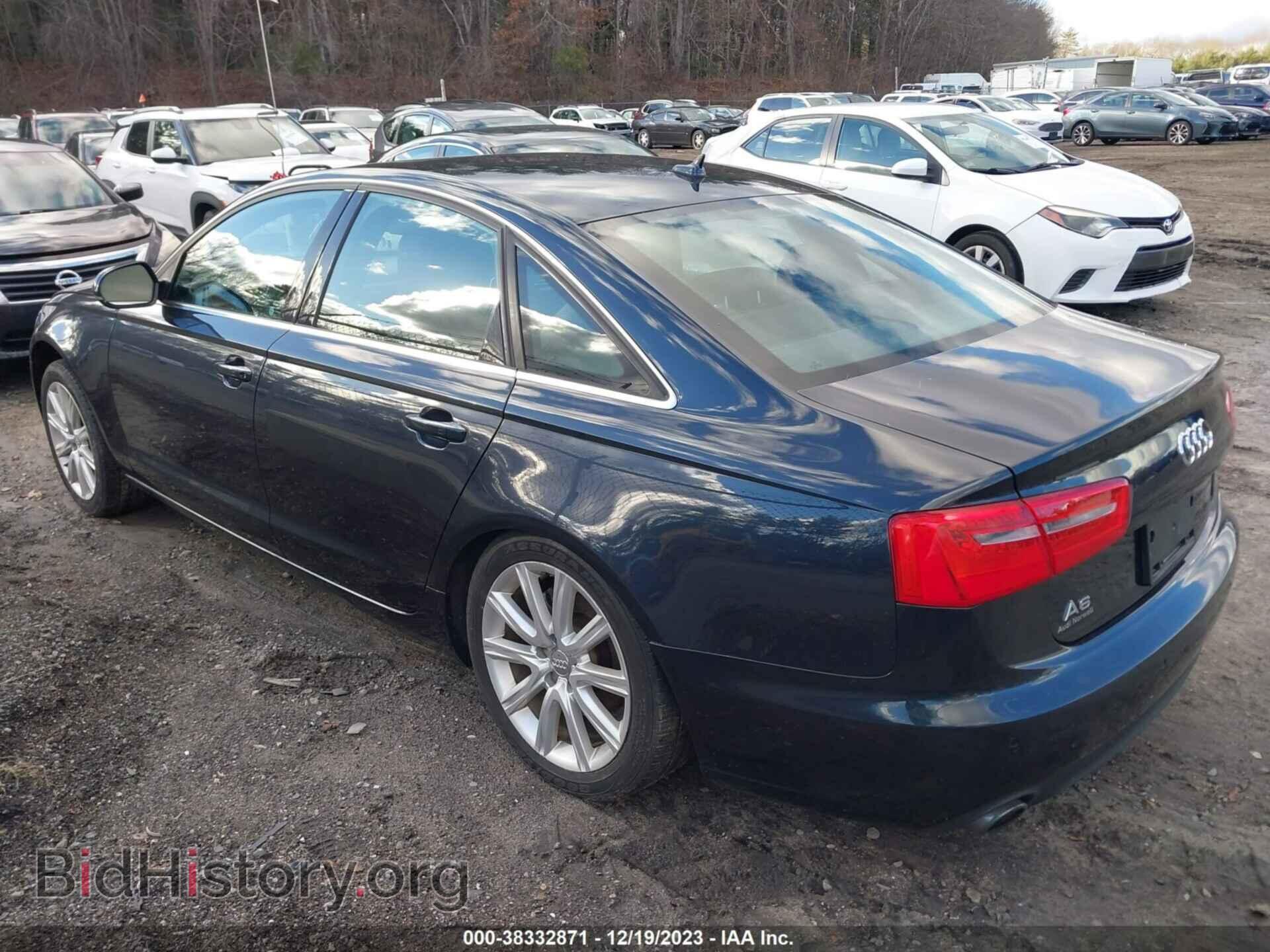 2013 AUDI A6 - VIN: WAUGFAFC6DN105460 - Фото 3