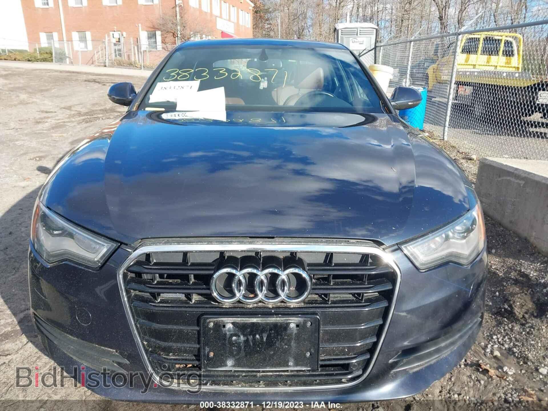 2013 AUDI A6 - VIN: WAUGFAFC6DN105460 - Фото 6