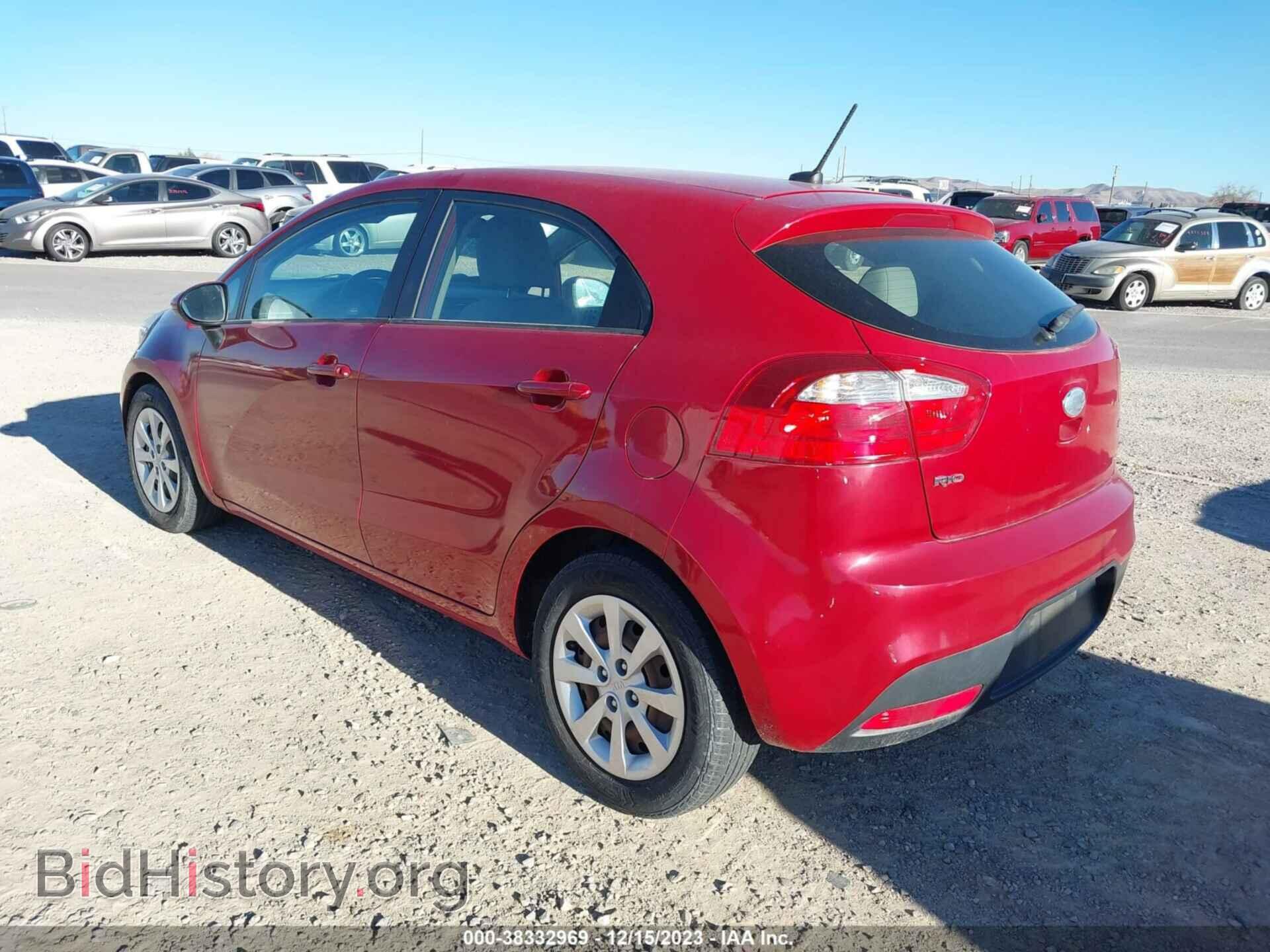 2014 KIA RIO - VIN: KNADM5A30E6322599 - Фото 3