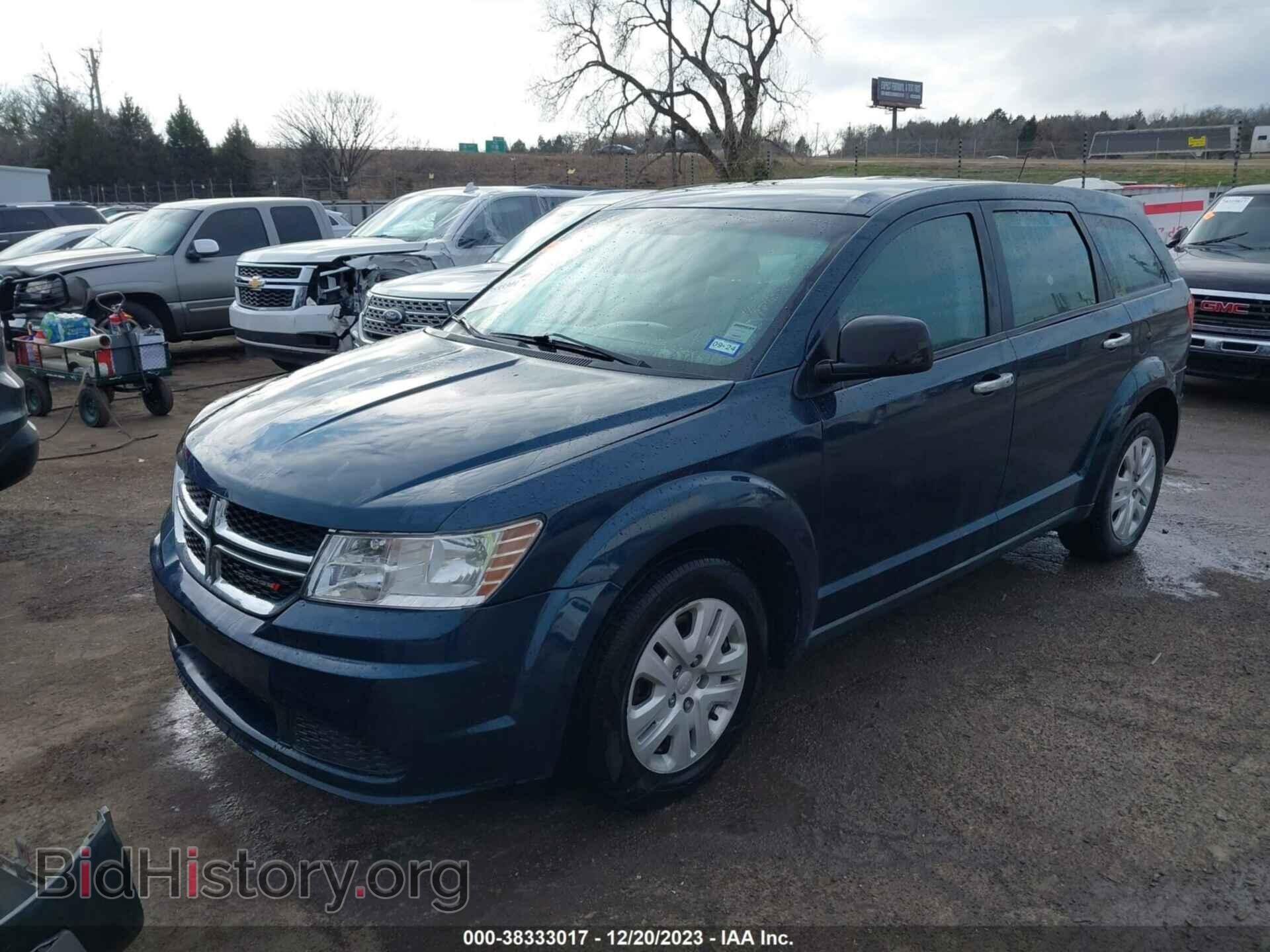 2014 DODGE JOURNEY - VIN: 3C4PDCABXET311059 - Фото 2