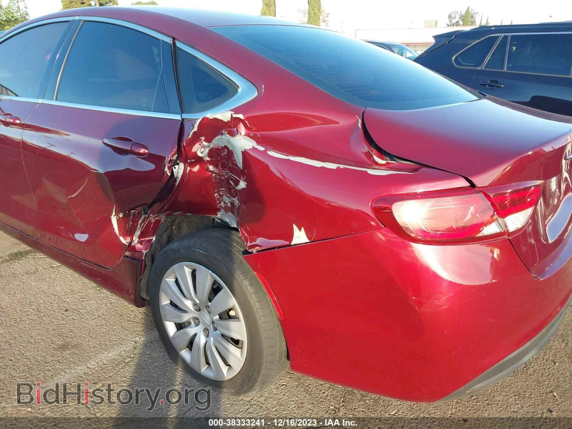 2015 CHRYSLER 200 - VIN: 1C3CCCFB5FN614234 - Фото 6