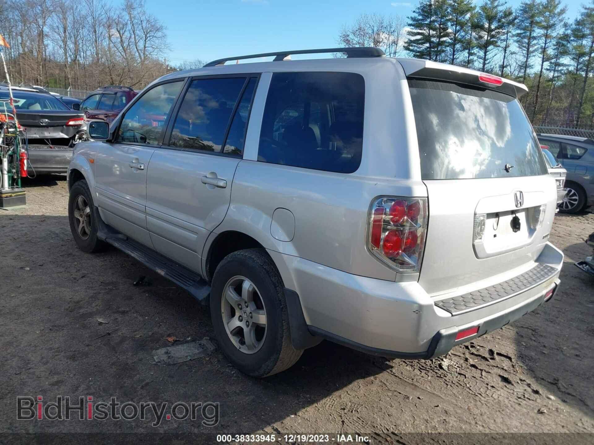 2006 HONDA PILOT - VIN: 2HKYF18546H507681 - Фото 3