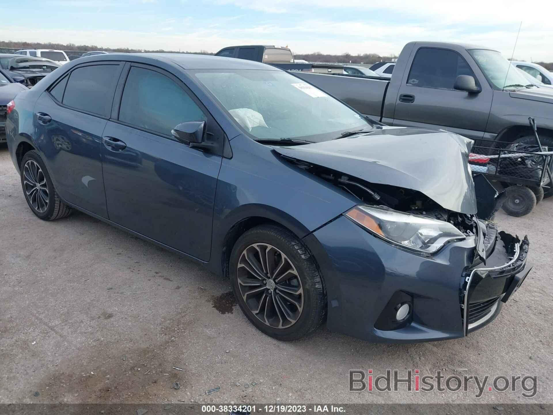 Photo 5YFBURHE3GP474249 - TOYOTA COROLLA 2016