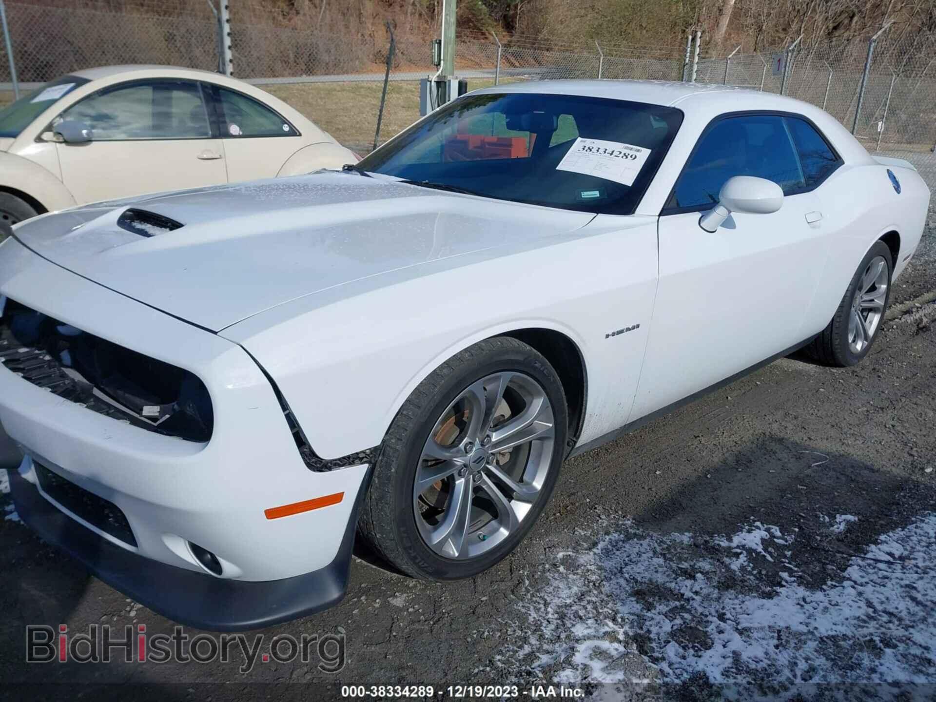 2022 DODGE CHALLENGER - VIN: 2C3CDZBT1NH105537 - Фото 2