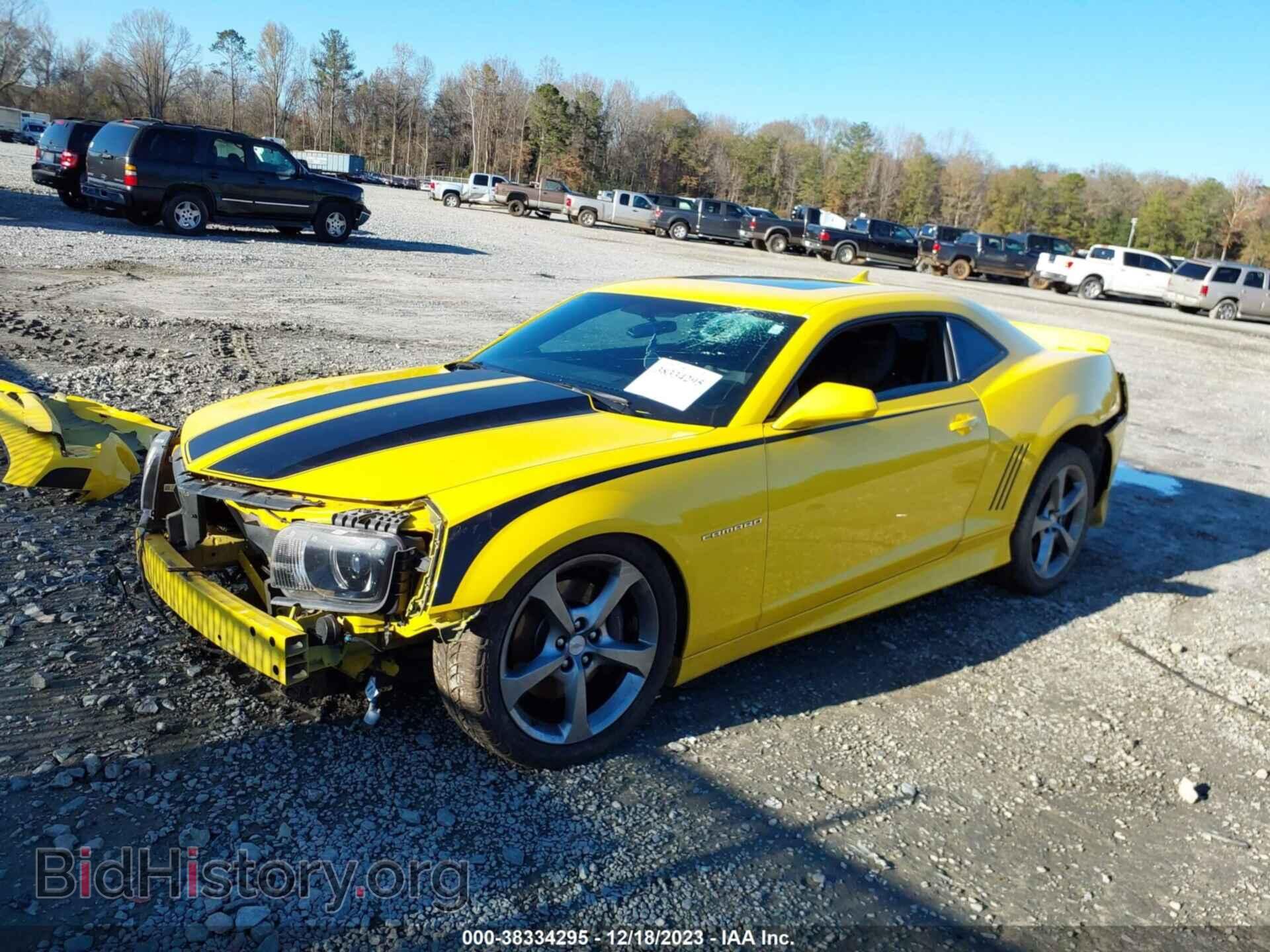 2013 CHEVROLET CAMARO - VIN: 2G1FT1EW8D9226036 - Фото 2