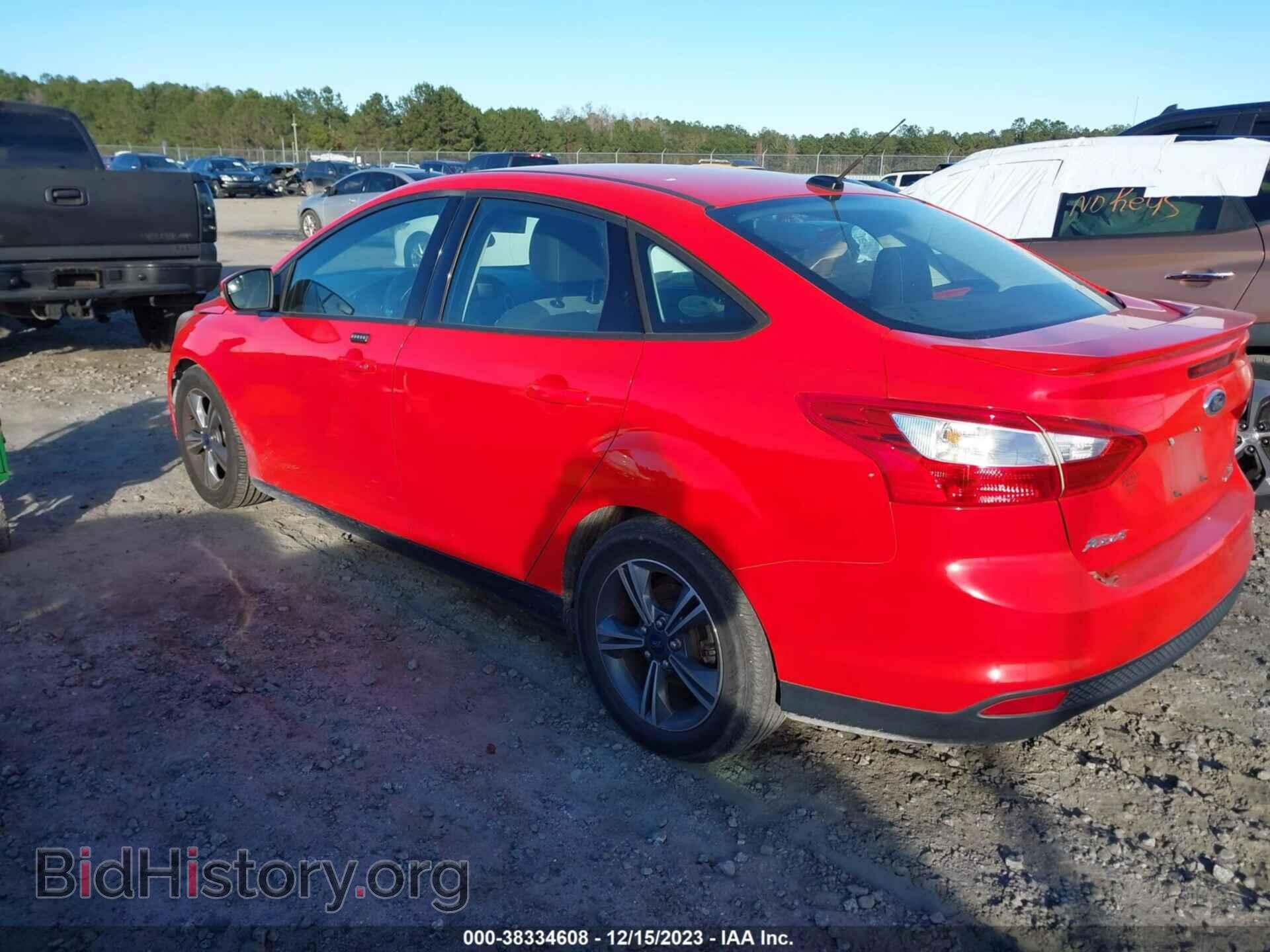 2014 FORD FOCUS - VIN: 1FADP3F22EL165440 - Фото 3