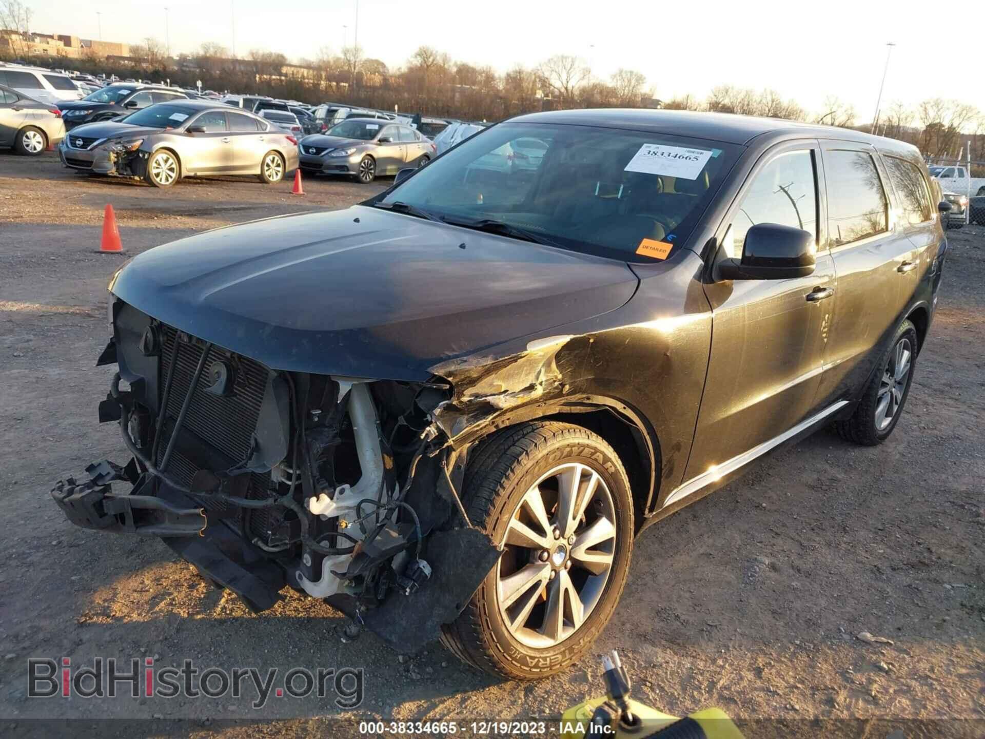 2013 DODGE DURANGO - VIN: 1C4SDJCT4DC693443 - Фото 2
