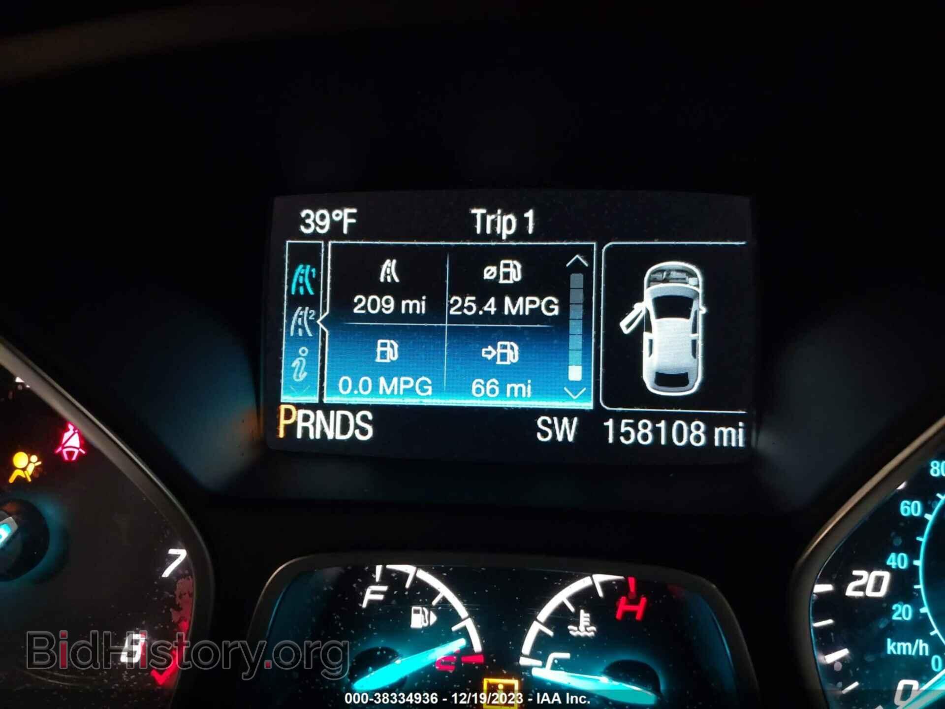 2014 FORD ESCAPE - VIN: 1FMCU0G97EUC65743 - Фото 7