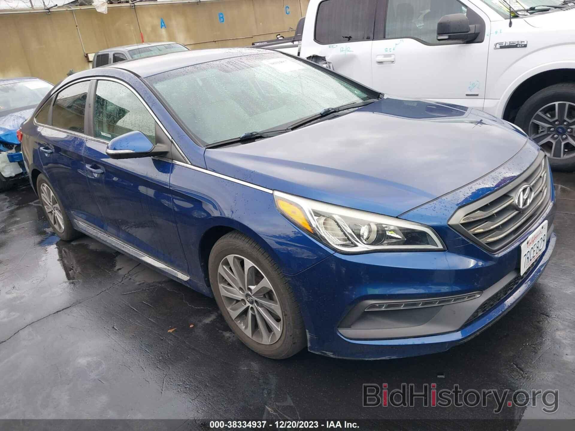 Photo 5NPE34AF2GH267242 - HYUNDAI SONATA 2016