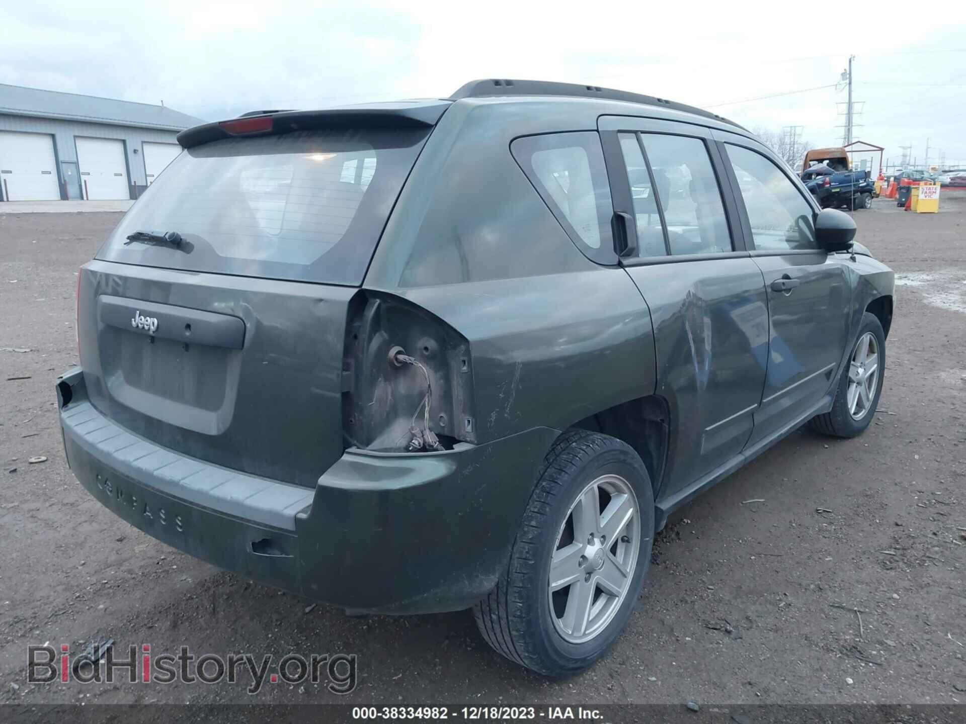 2008 JEEP COMPASS - VIN: 1J8FT47W48D714150 - Фото 4