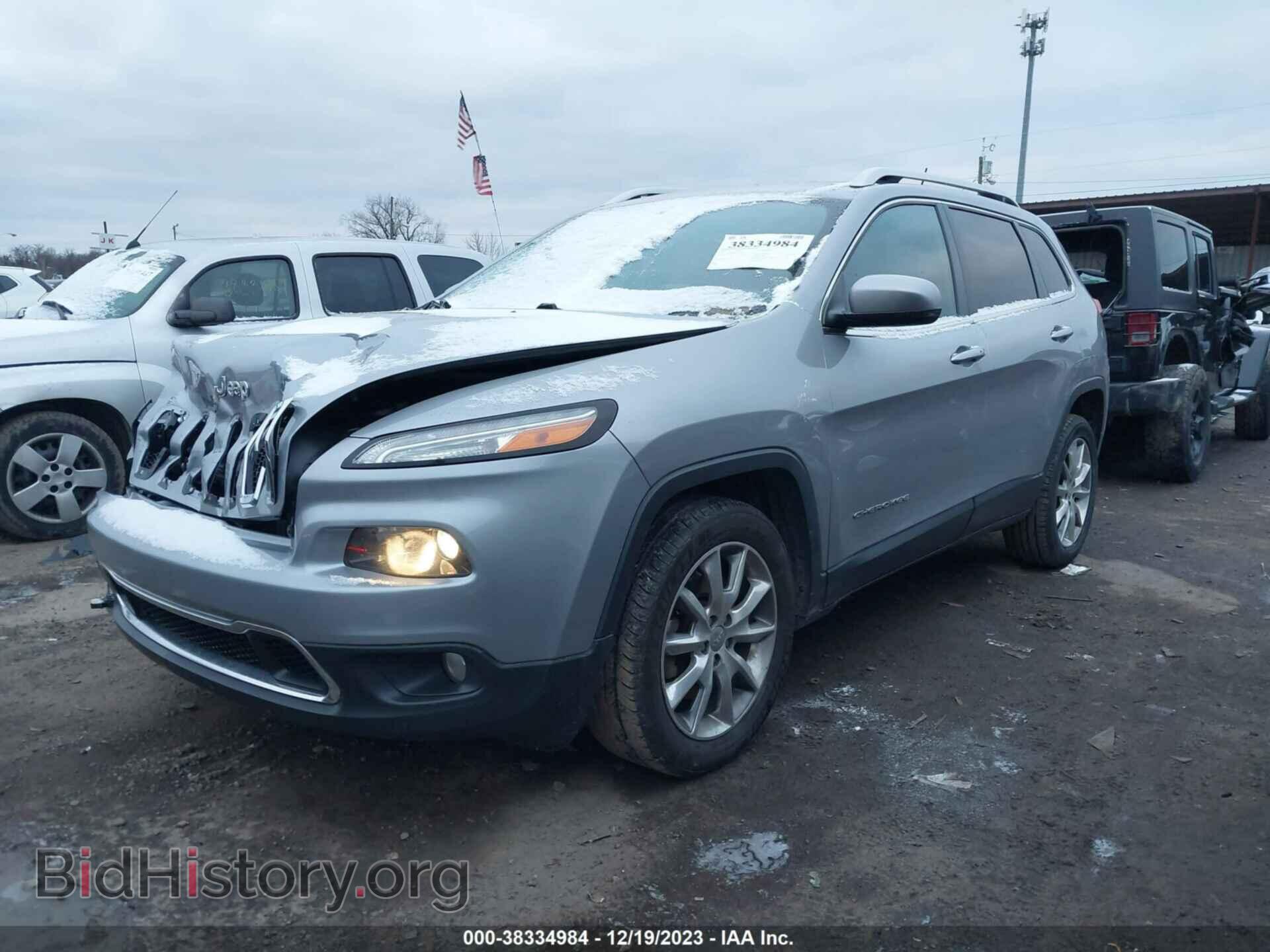 2014 JEEP CHEROKEE - VIN: 1C4PJLDS5EW164440 - Фото 2